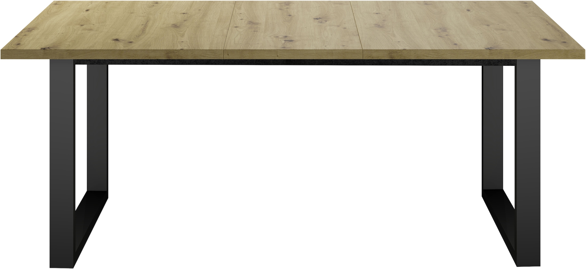 Mäusbacher Esstisch Metallgestell in U-Form, ausziehbar 160 auf 210 cm
