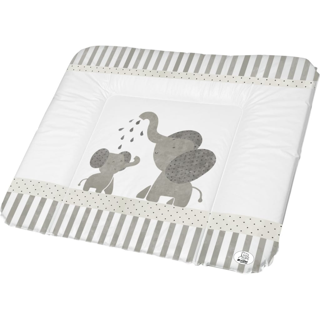 Rotho Babydesign Wickelauflage »Modern Elephants«, Made in Europe