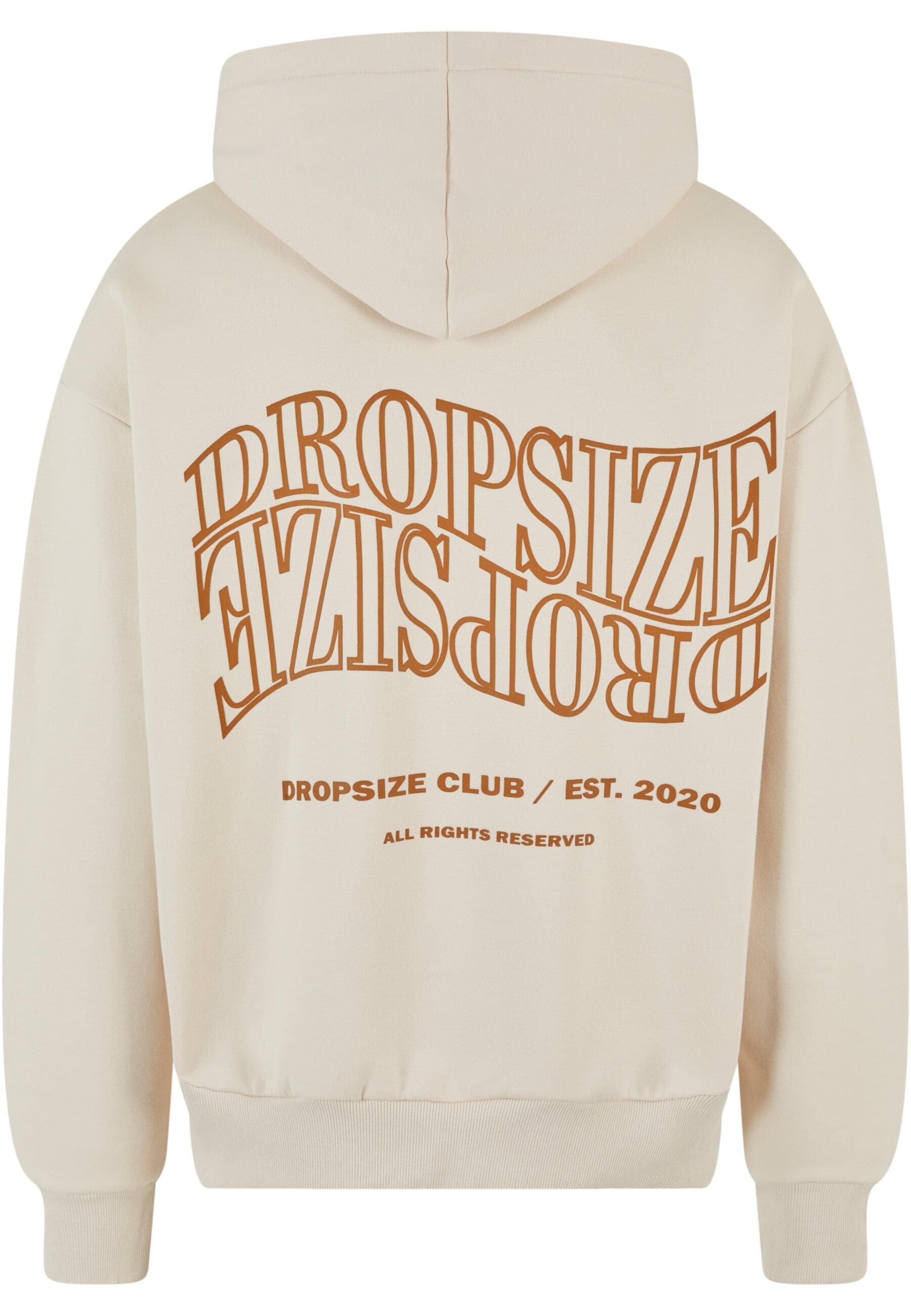 Dropsize Kapuzensweatshirt "Dropsize Herren Heavy Oversize Mirrored Logo Ho günstig online kaufen