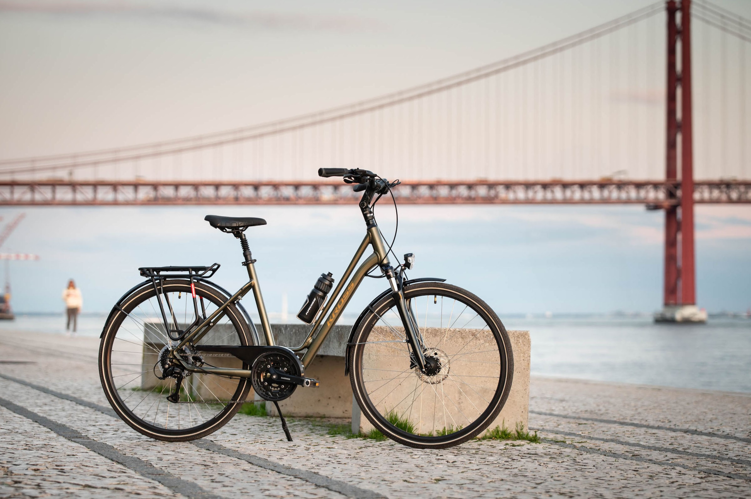 Kross Cityrad »Citybike Sentio 4.0«, 27 Gang, Shimano, ACERA T3000 Schaltwerk, Kettenschaltung
