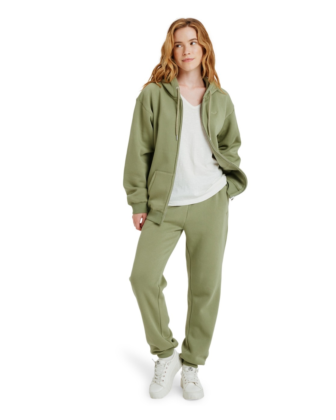 Roxy Surf Stoked Sweatpants Green S Women 3