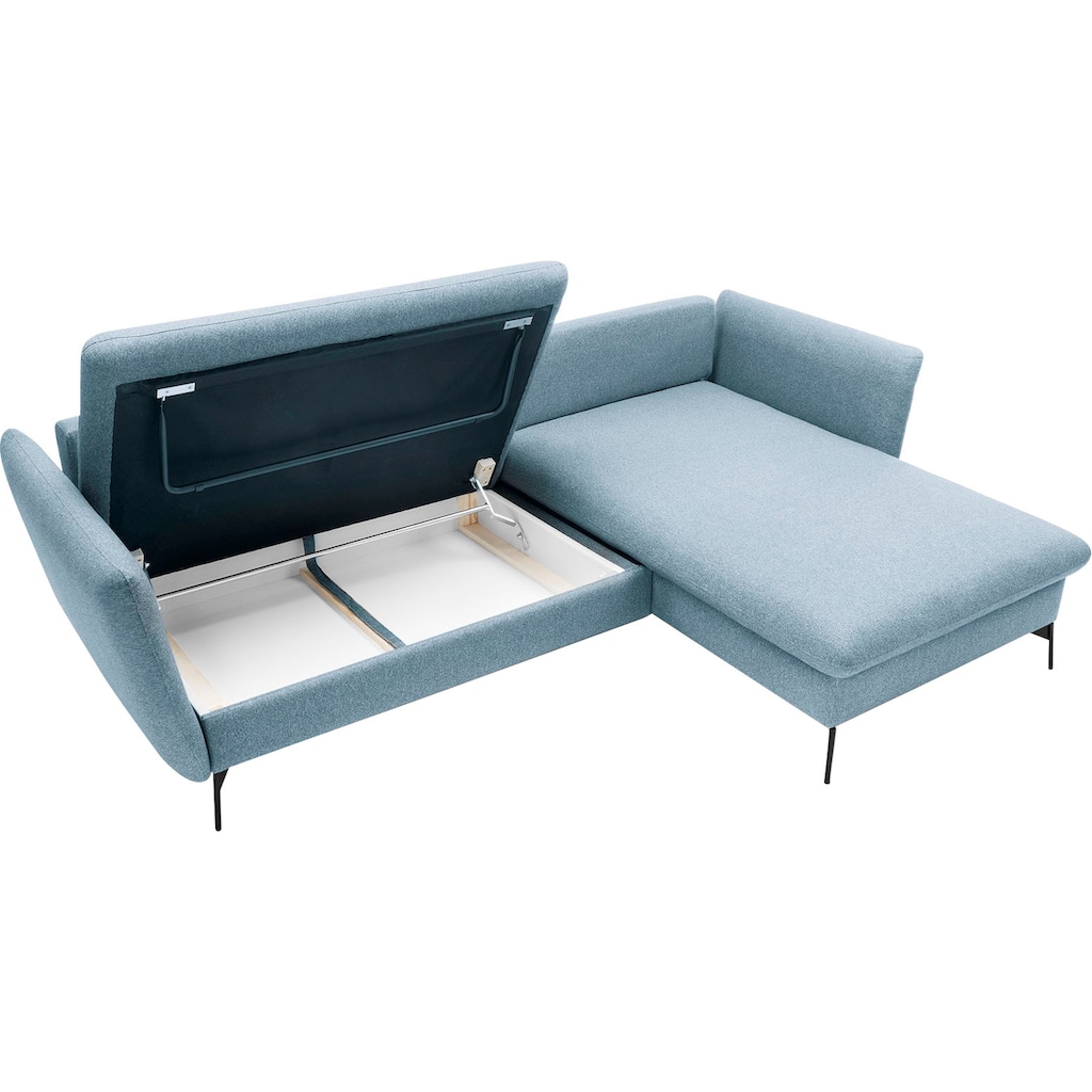 andas Ecksofa »LIVORNO,258 cm, L-Form,«