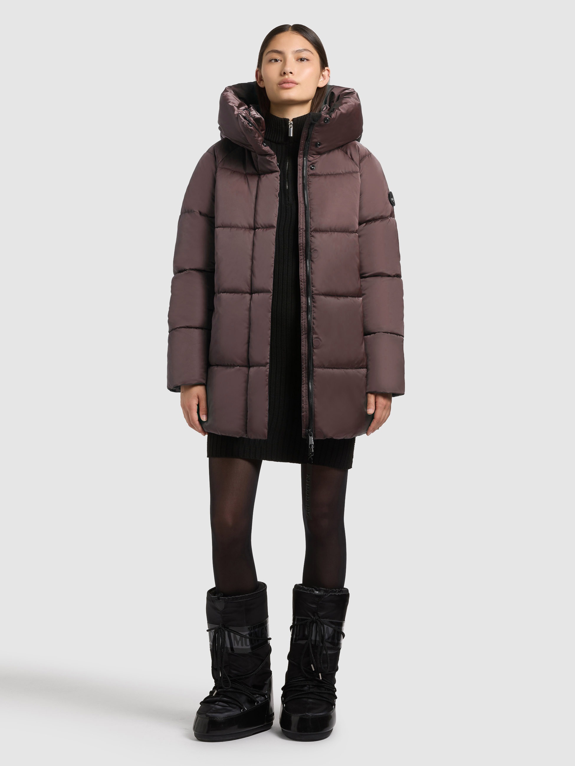 khujo Steppjacke »SUDA« mit Kapuze