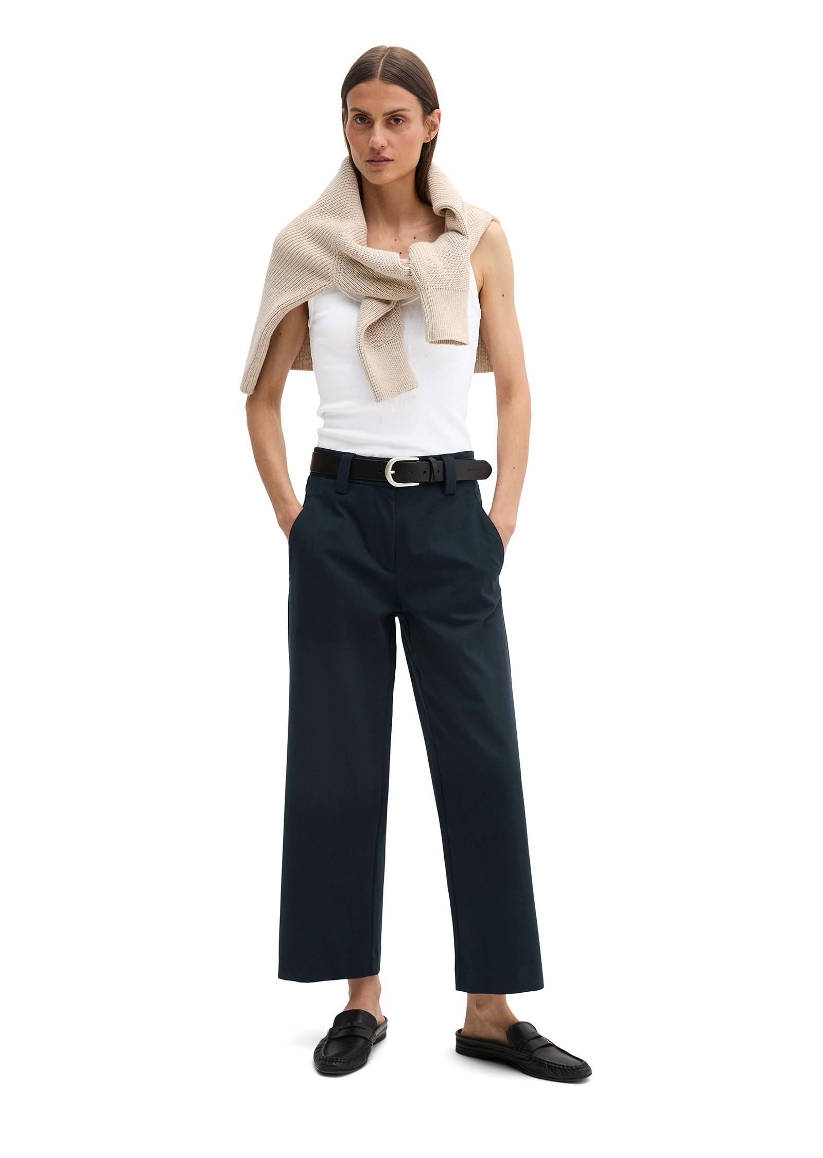 Marc O'Polo Chinohose »aus stretchigem Organic Cotton-Mix«