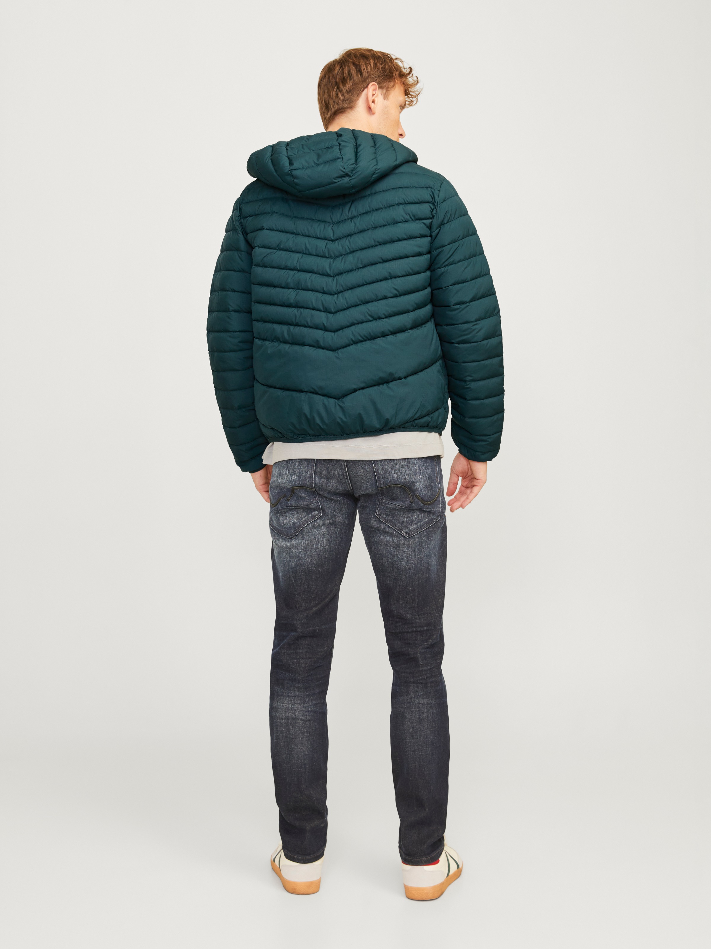 Jack & Jones Steppjacke »JJESTATE PACKABLE PUFFER HOOD NOOS«, mit Kapuze, mit Kapuze