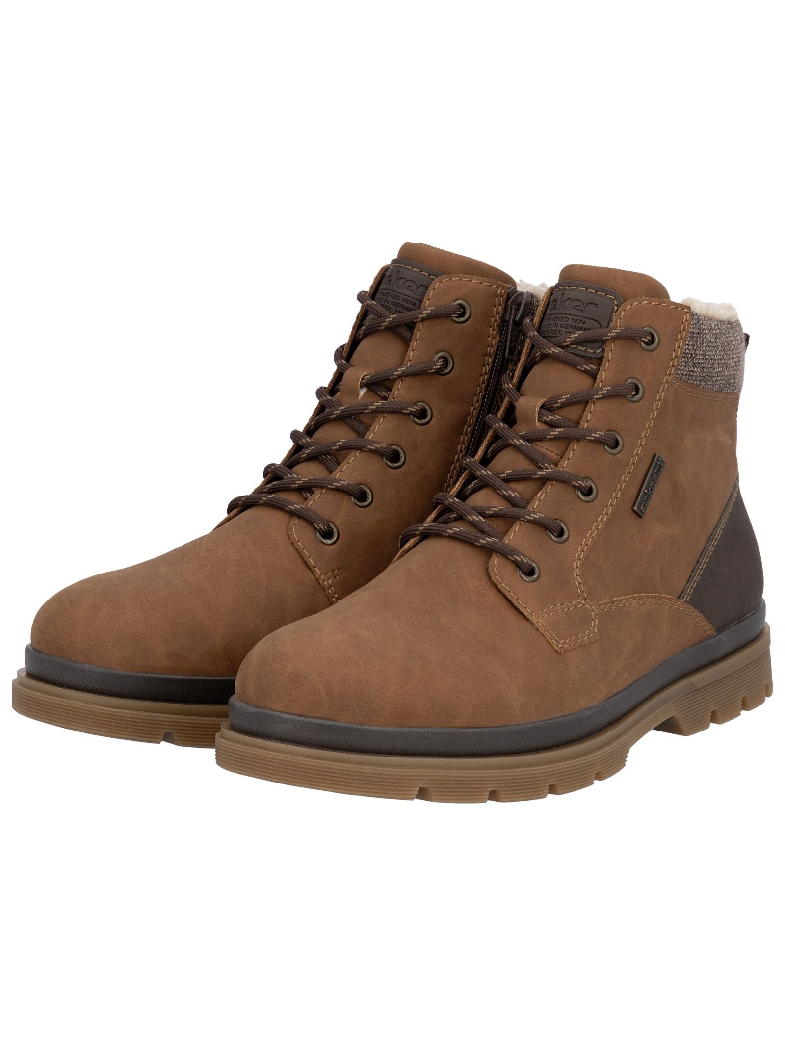 Rieker Schnürstiefelette »Rieker Stiefelette Lederimitat«