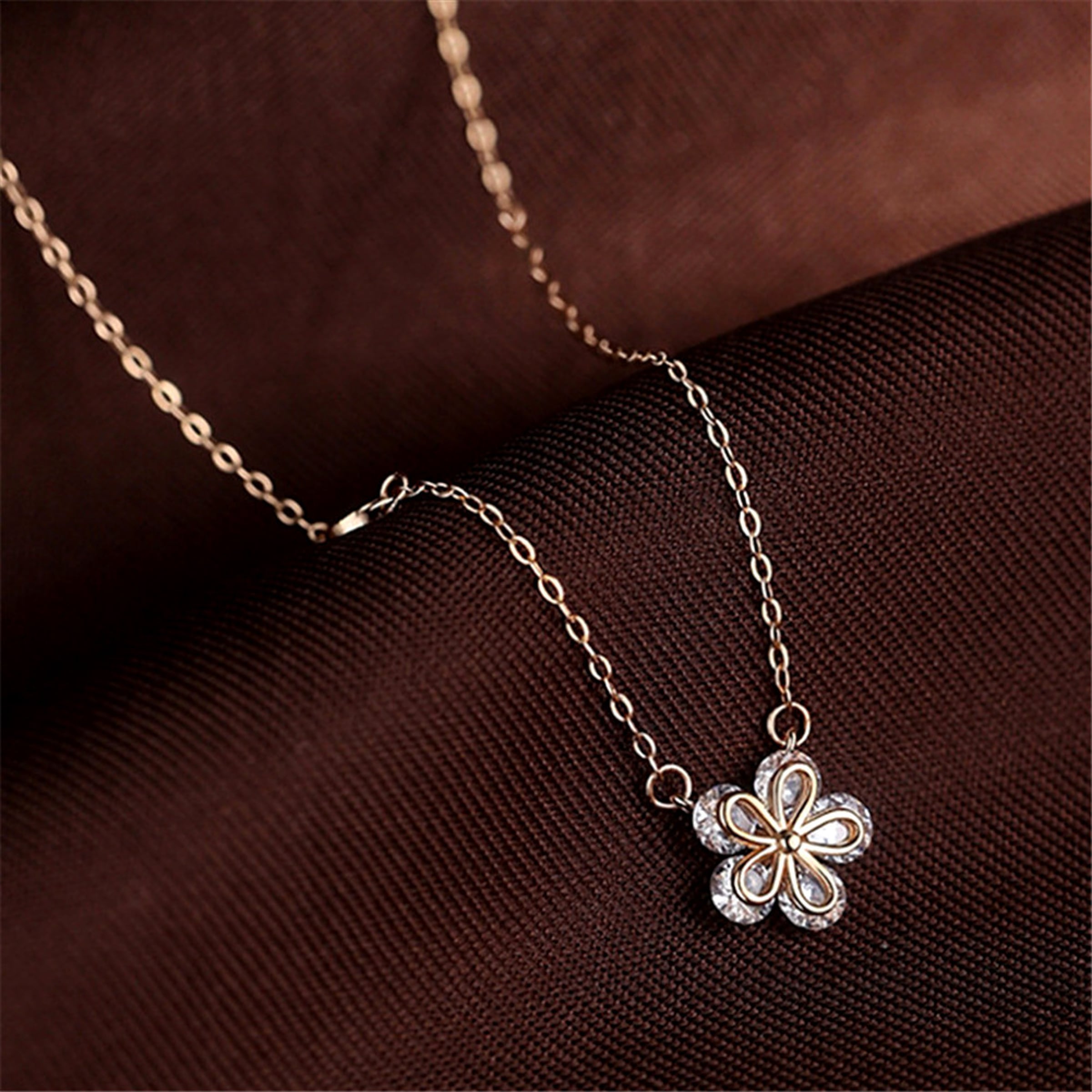 COLLEZIONE ALESSANDRO Silberkette »Flower«, aus 925 Sterling Silber