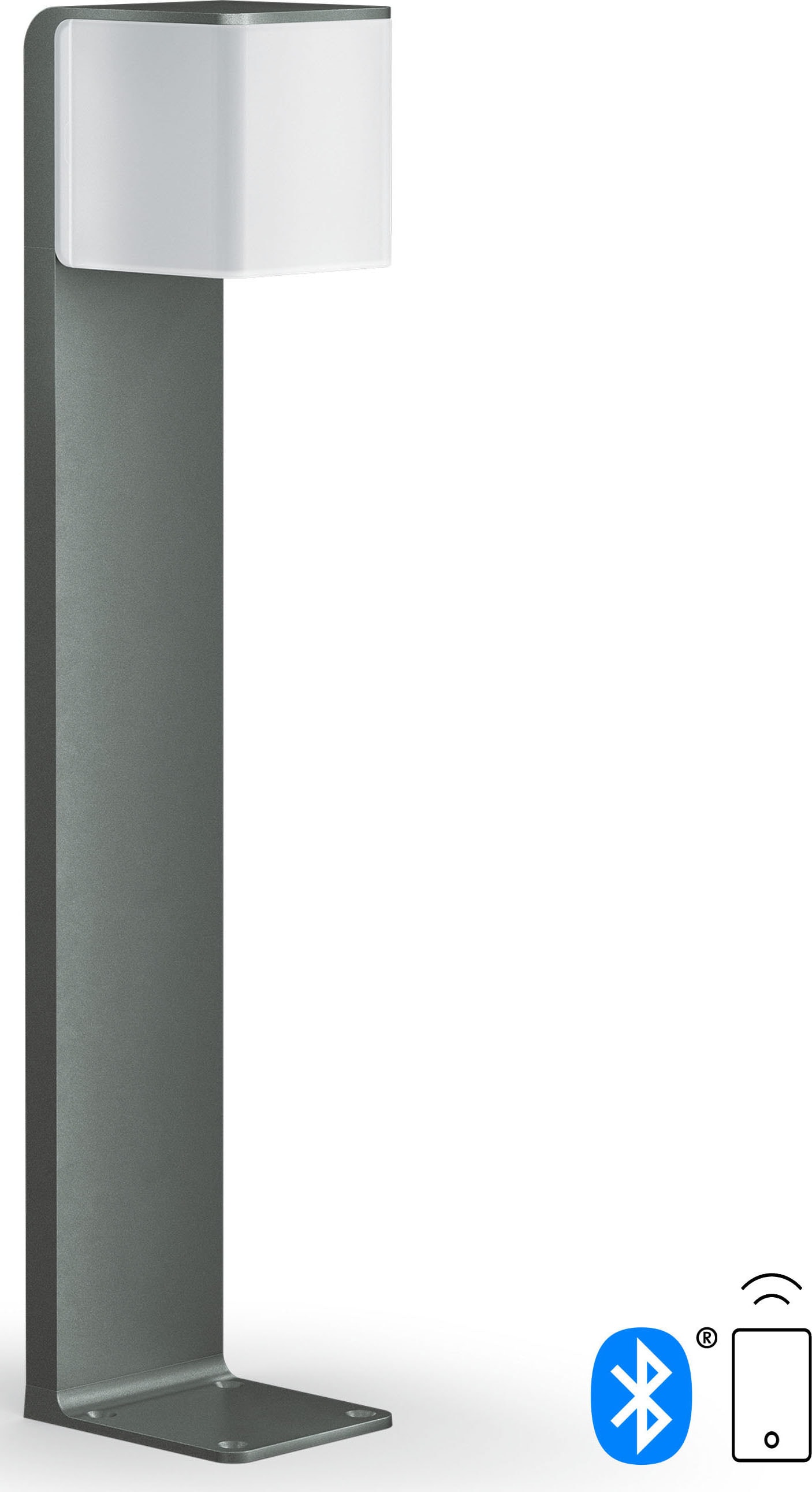 steinel Smart SC ,Bluetooth,Weg-Pollerleuchte Home »GL LED bestellen 80 | ANT«, 160° Bewegungsmelder, BAUR Außen-Stehlampe