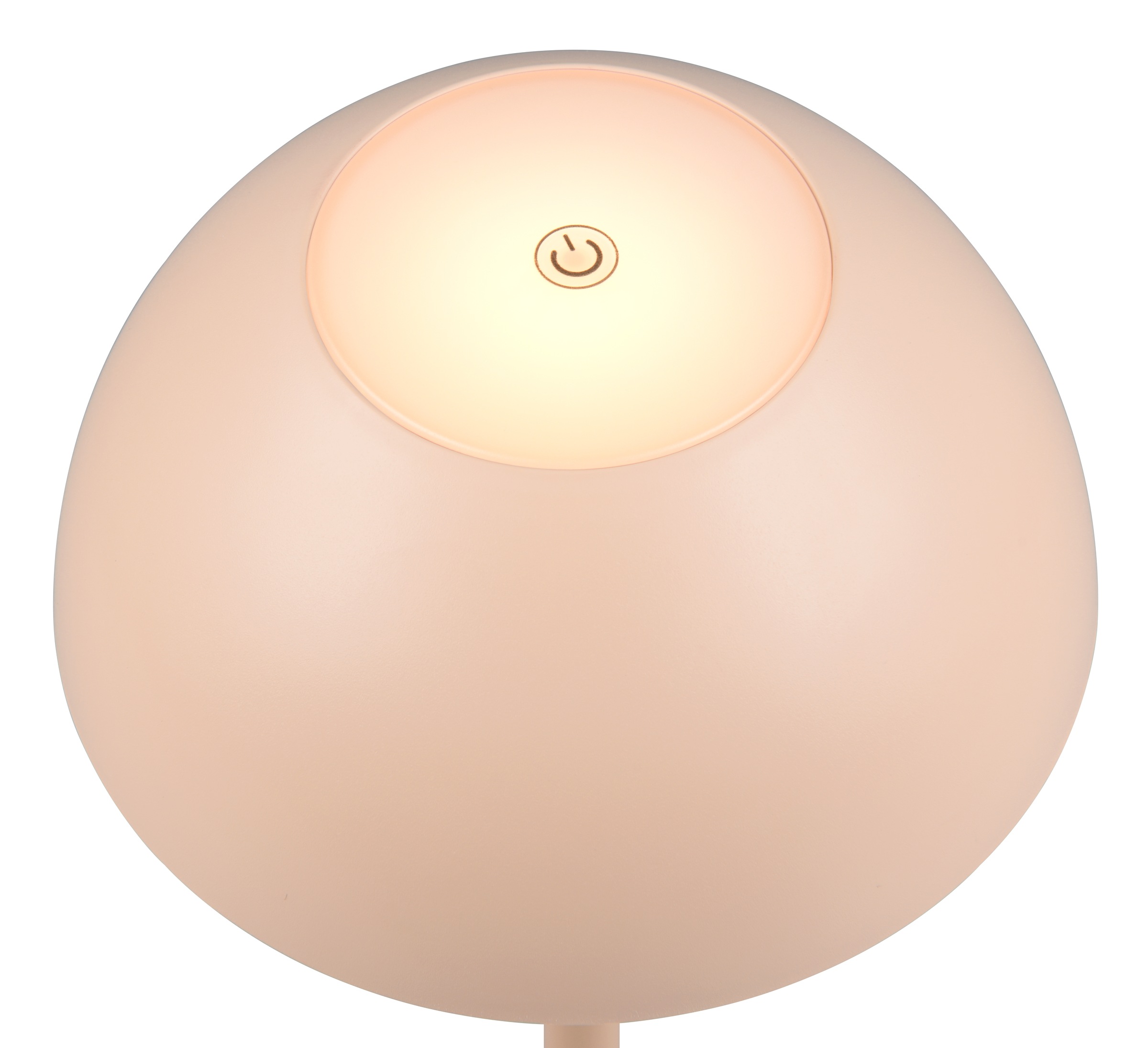 my home LED Außen-Tischleuchte »Abbey Tischleuchte (Stück)«, 1 flammig, Leuchtmittel LED-Board | LED fest integriert, Outdoor Akku Tischlampe Pilzdesign, USB-C, 4-fach Touch Dimmer, IP54