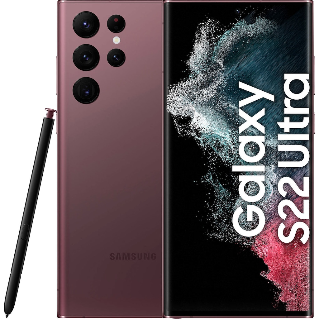 Samsung Smartphone »Galaxy S22 Ultra«, (17,31 cm/6,8 Zoll, 512 GB Speicherplatz, 108 MP Kamera)