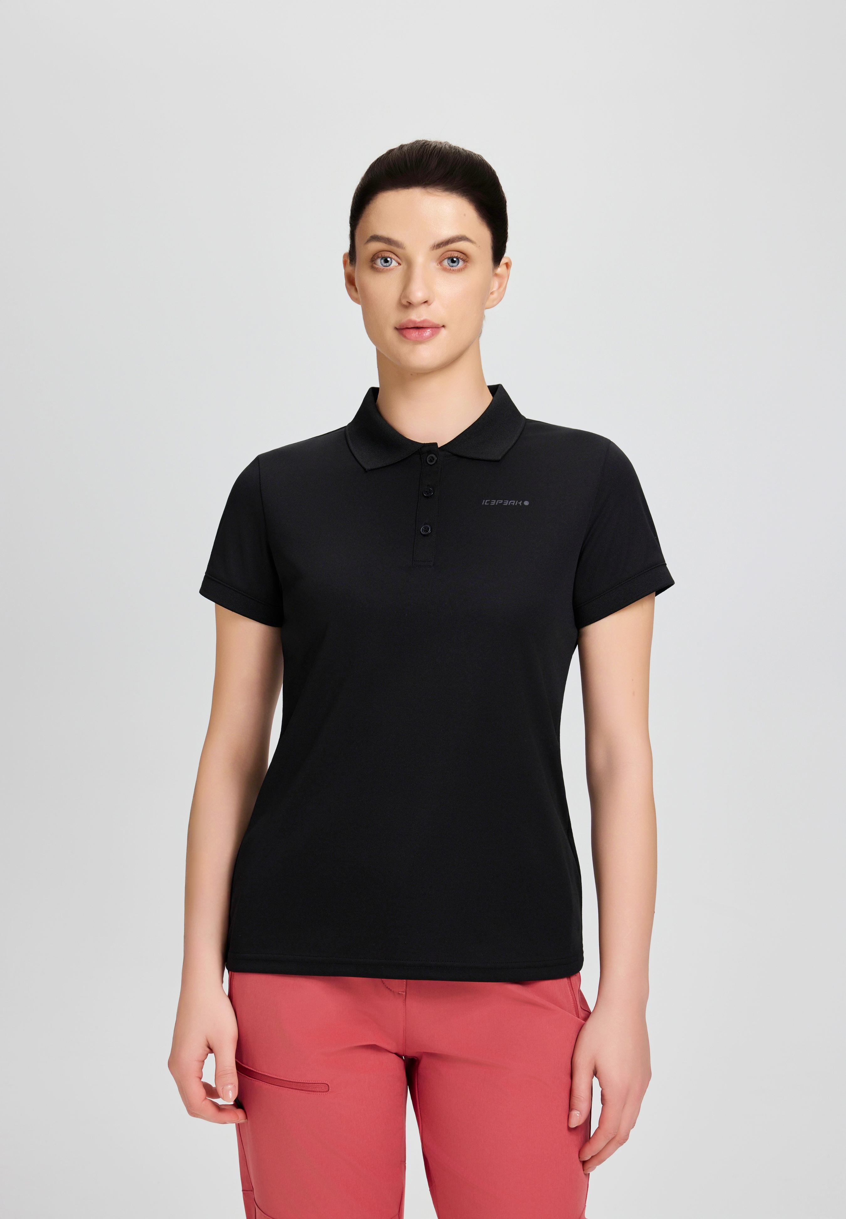 Icepeak Poloshirt "BAYARD" sportlicher Stil, pflegeleicht, schnelltrocknend, aus Polyester