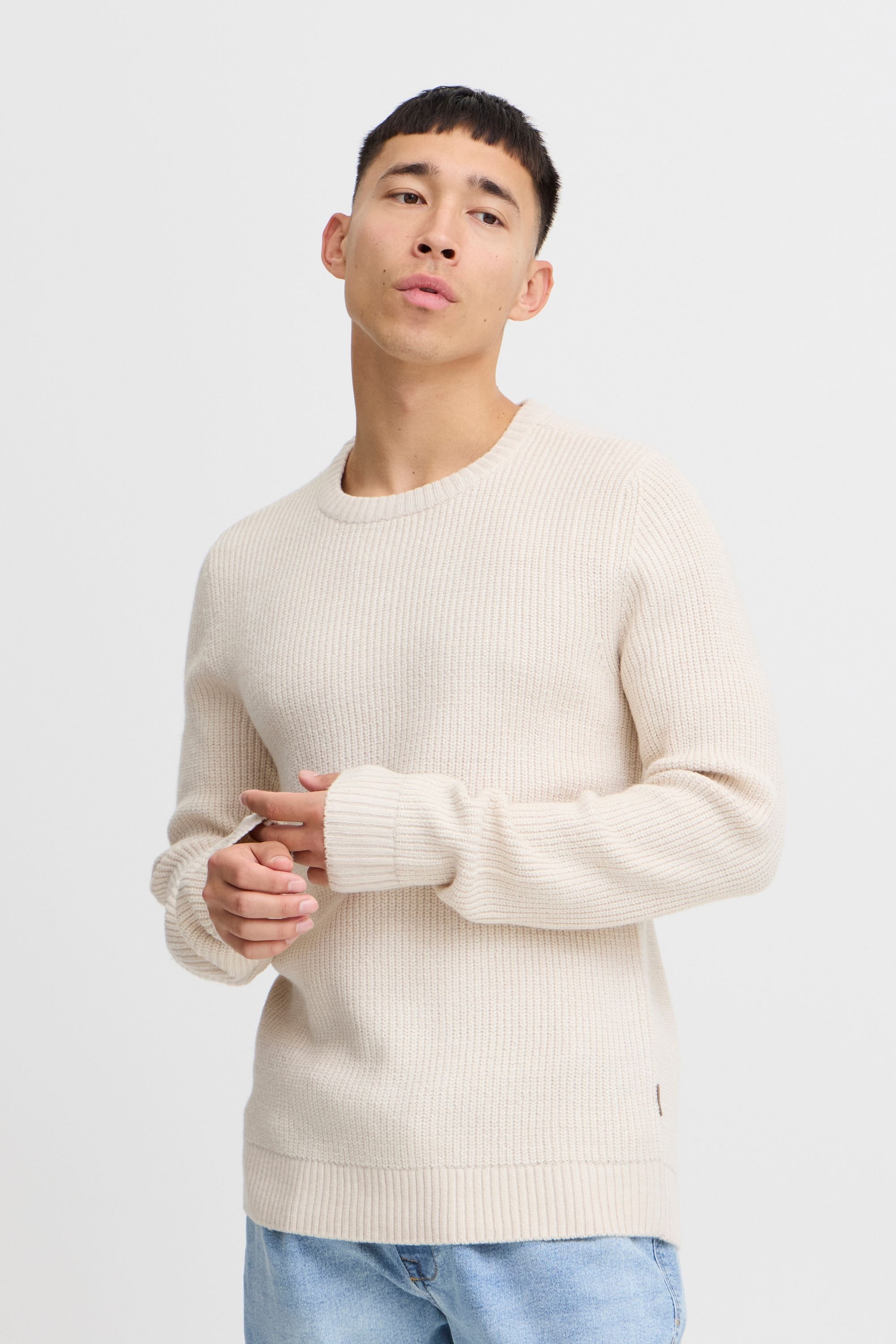 Blend Strickpullover "BHPullover" Klassischer Grobstrickpullover mit Rundha günstig online kaufen