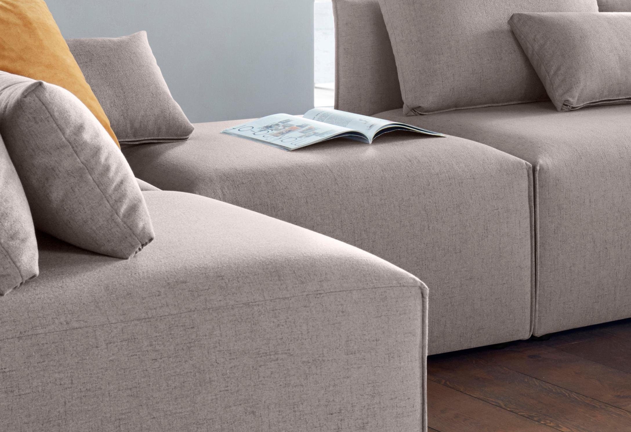 Thumbnail - OTTO home Polsterhocker "Nöre" Modul - zum Zusammenstellen; in vielen Bezugsqualitäten und Farben