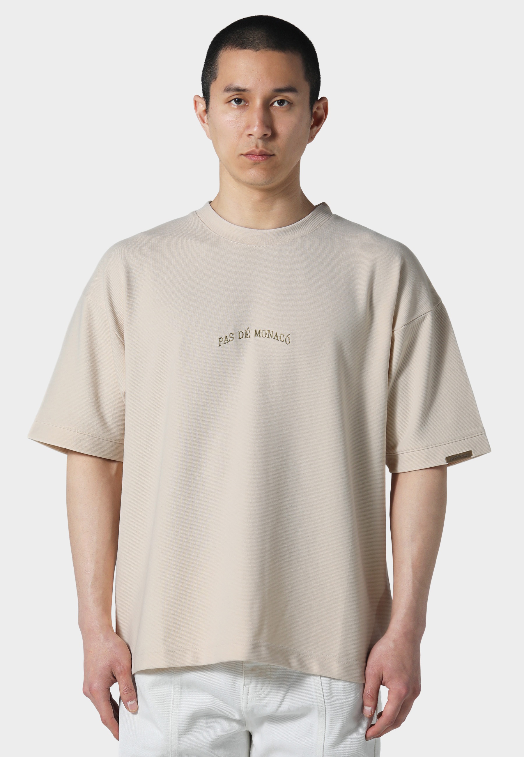 Pas De Monaco T-Shirt »Pas De Monaco JAQUARD V1 T-SHIRT« 1 Stk.