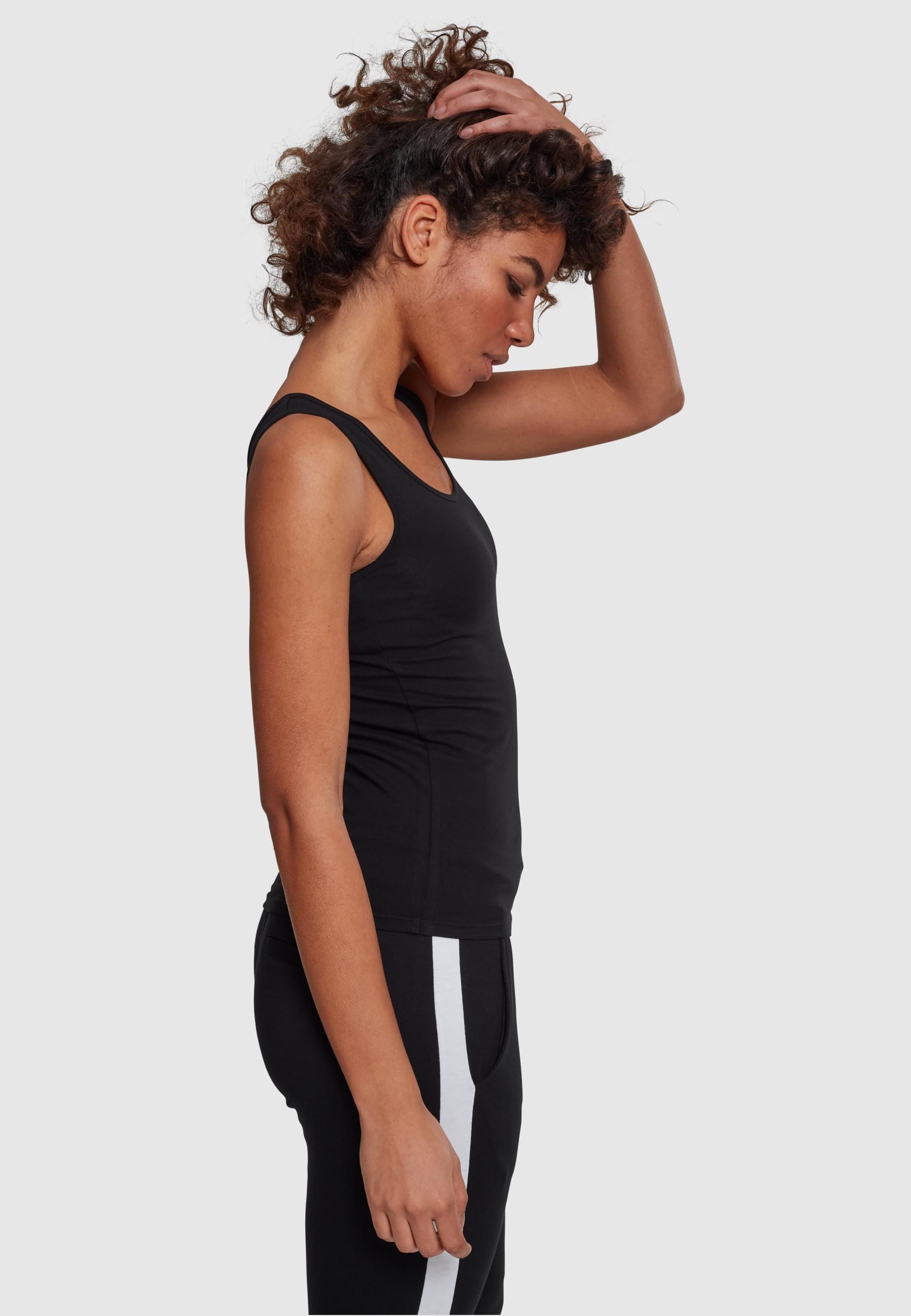 URBAN CLASSICS Muskelshirt »Urban Classics Damen Ladies 2-Pack Basic Stretch Top«, (1 tlg.)