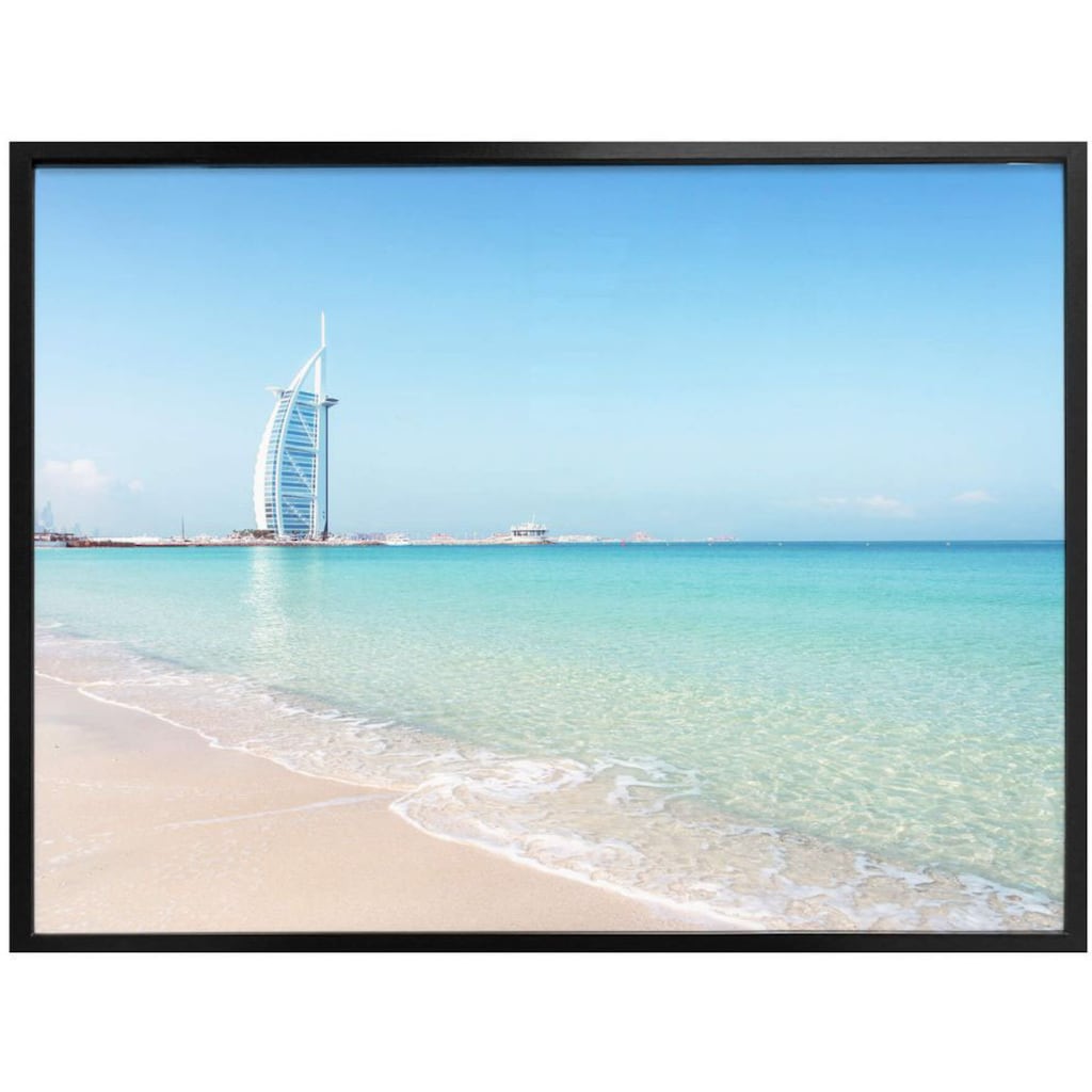 Wall-Art Poster »Poster Colombo Strand Dubai«, Strand, (1 St.)