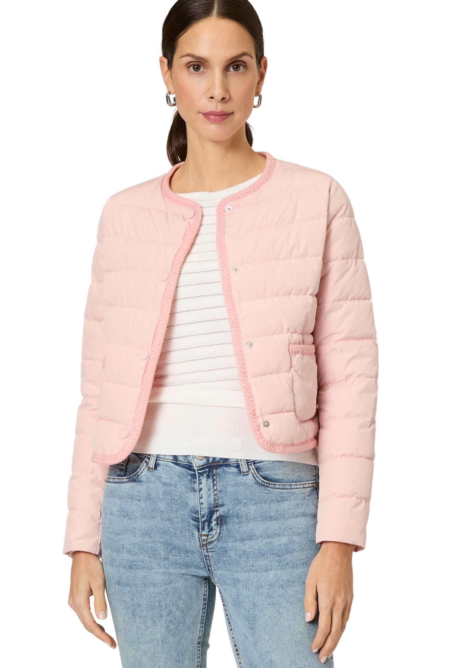 Zero Steppjacke "zero Damen Steppjacke mit Knopfleiste" günstig online kaufen