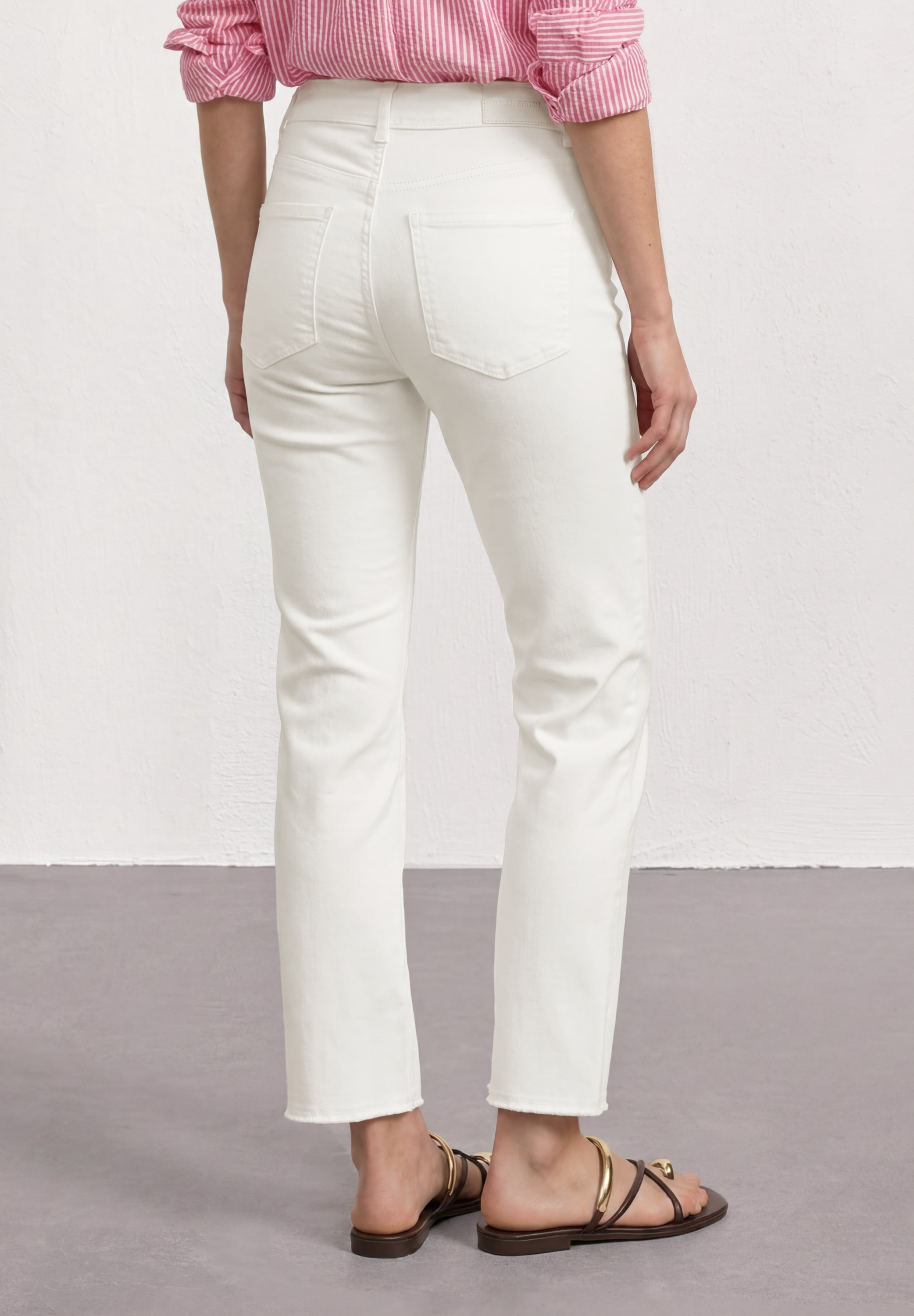 STREET ONE Slim-fit-Jeans im elastischen Materialmix