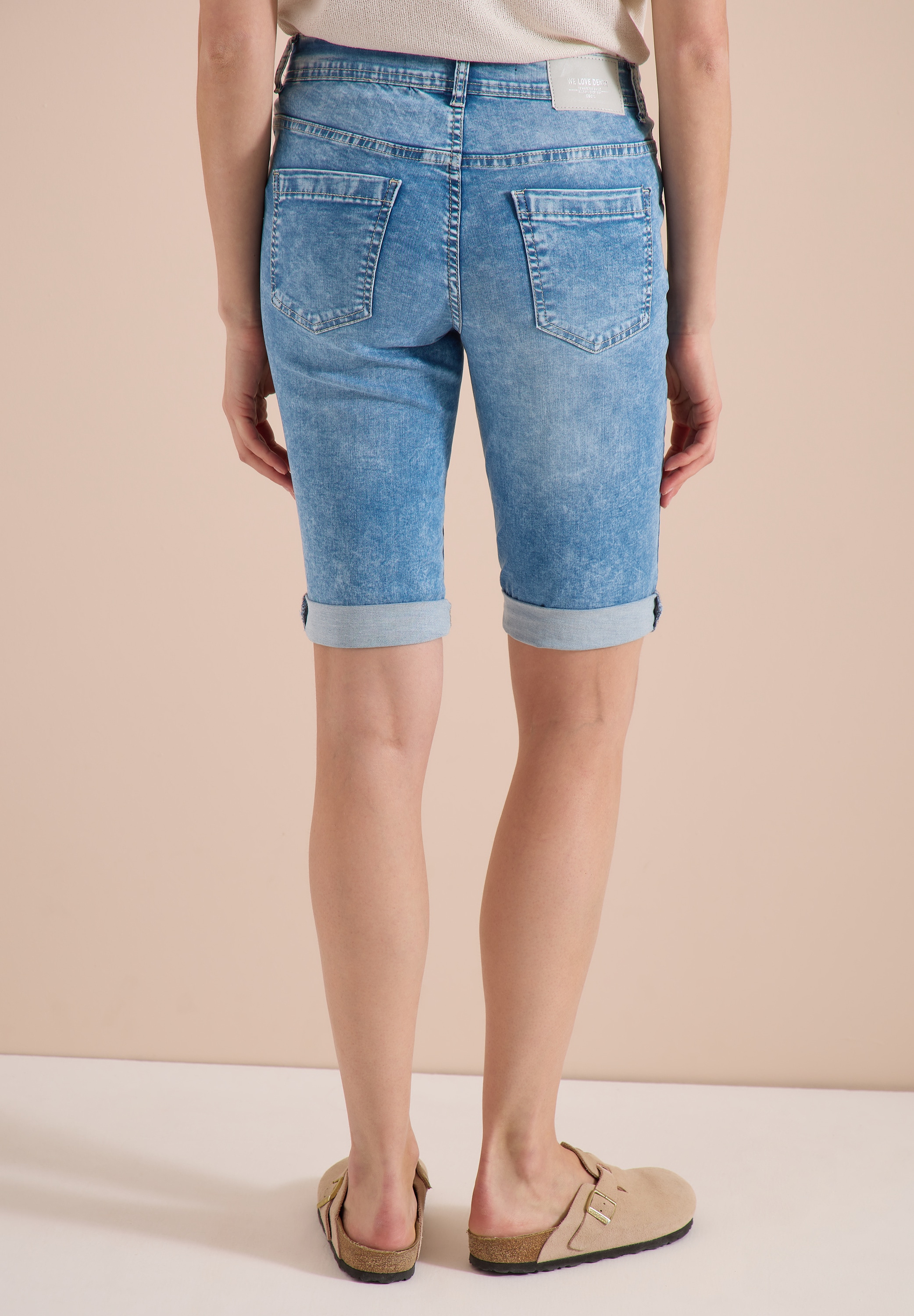 Cecil Slim-fit-Jeans aus Baumwolle mit Stretchanteil