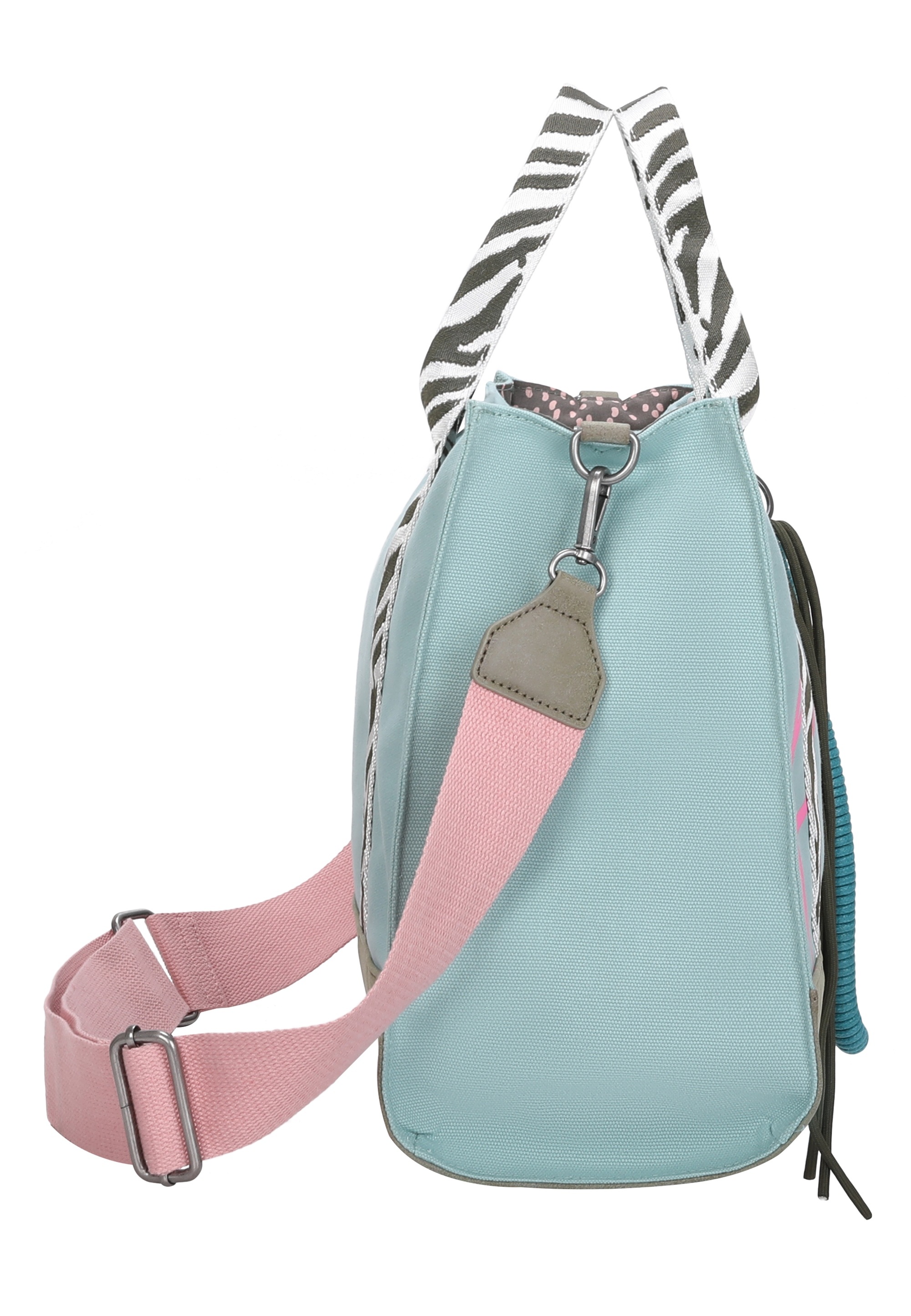 Fritzi aus Preußen Henkeltasche »Summer Zebra Safari«, mit abnehmbarer Kordel