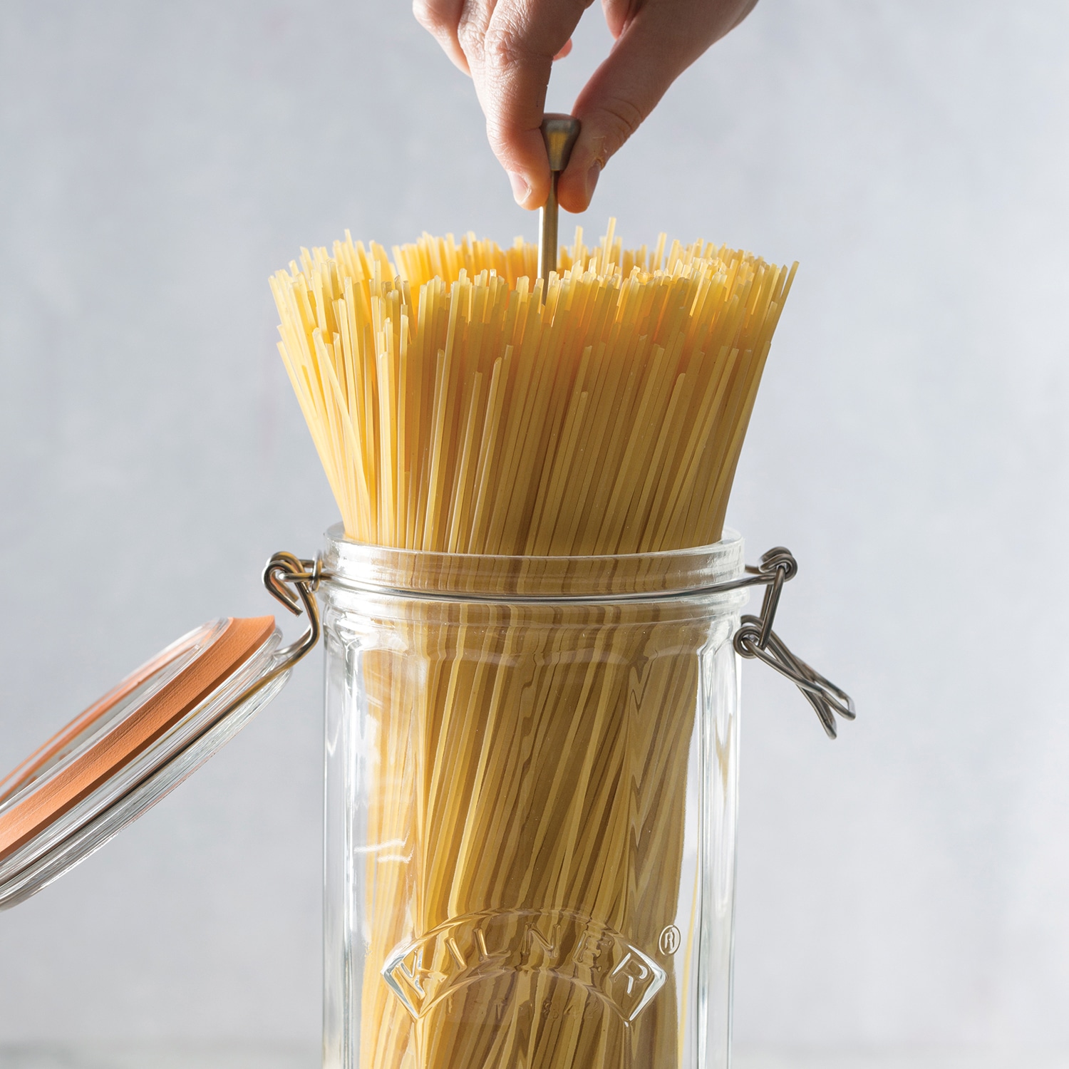 Vorratsglas, 2 BAUR Liter bestellen spülmaschinengeeignet, tlg.), | (1 für Spaghetti, KILNER