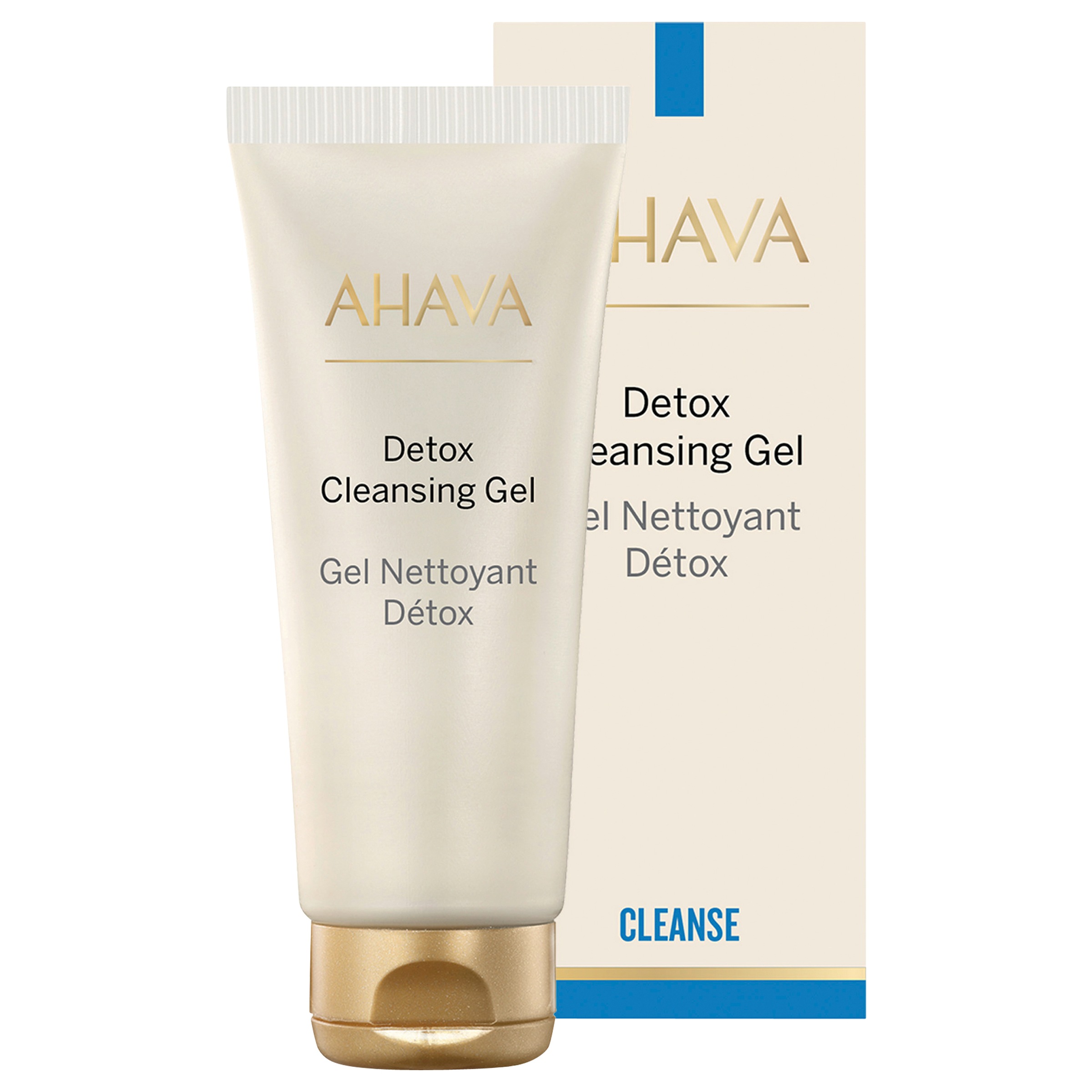 AHAVA Gesichtsreinigungsgel »DETOX CLEANSING GEL« für die tägliche Gesichtsreinigung, mit Mineralien des Toten Meeres