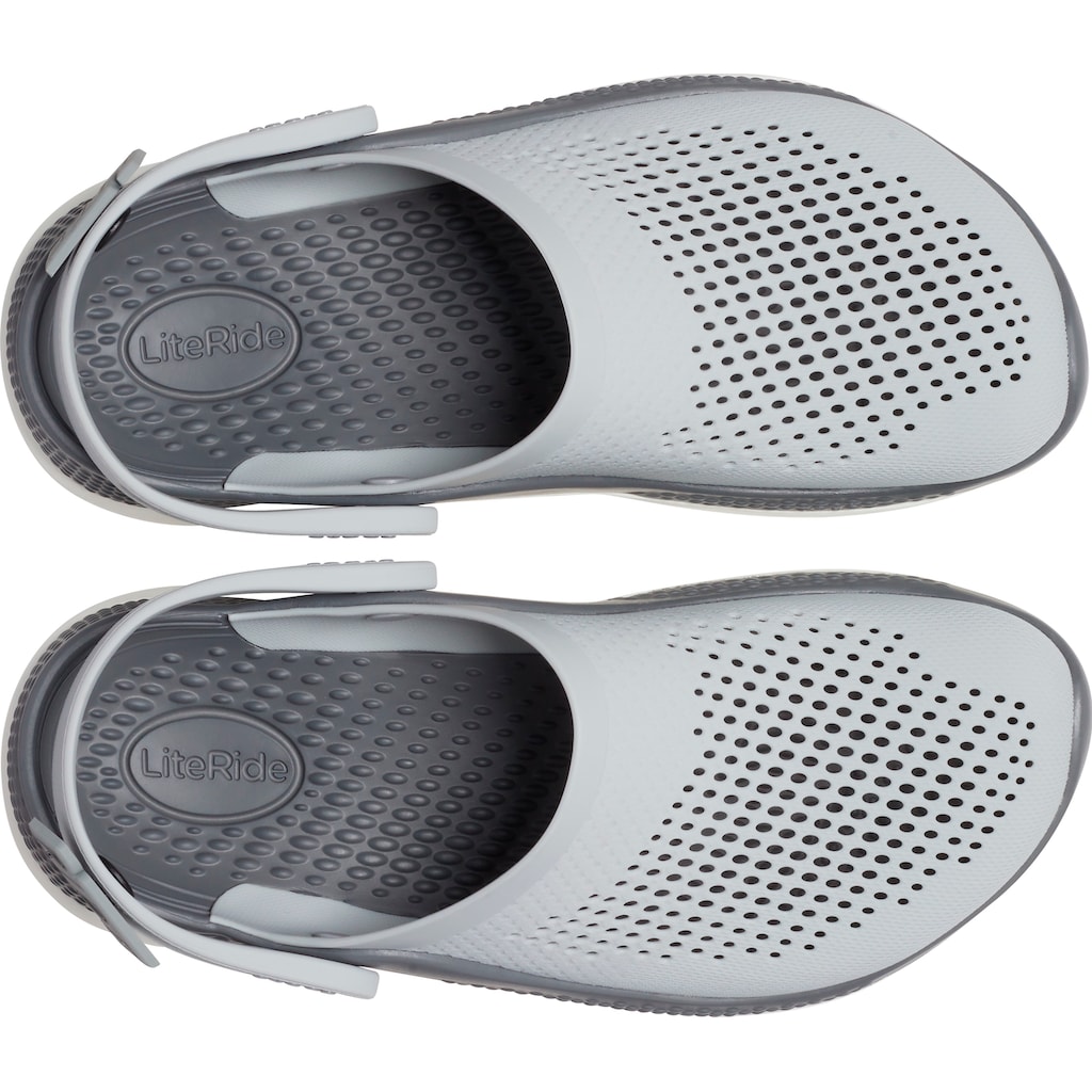 Marken Crocs Crocs Clog »LiteRide 360«, mit weicher Innensohle grau-weiß