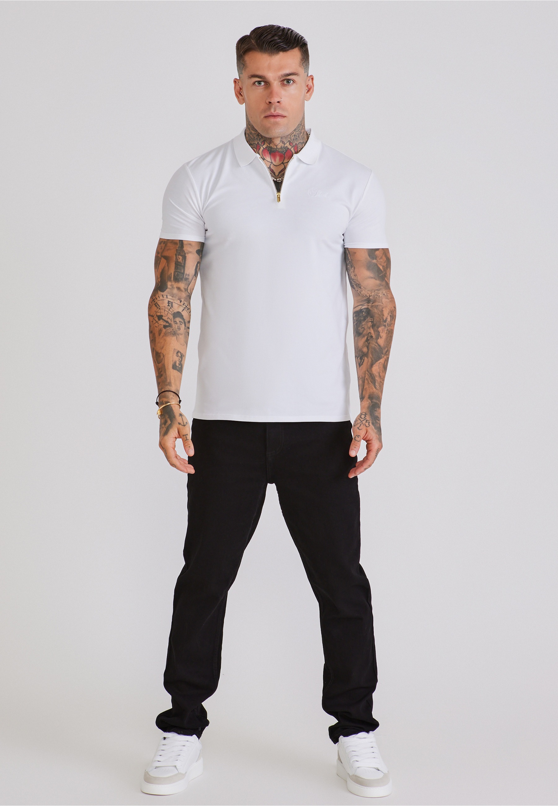 Siksilk Poloshirt »SikSilk Zip Polo -Shirt« 1