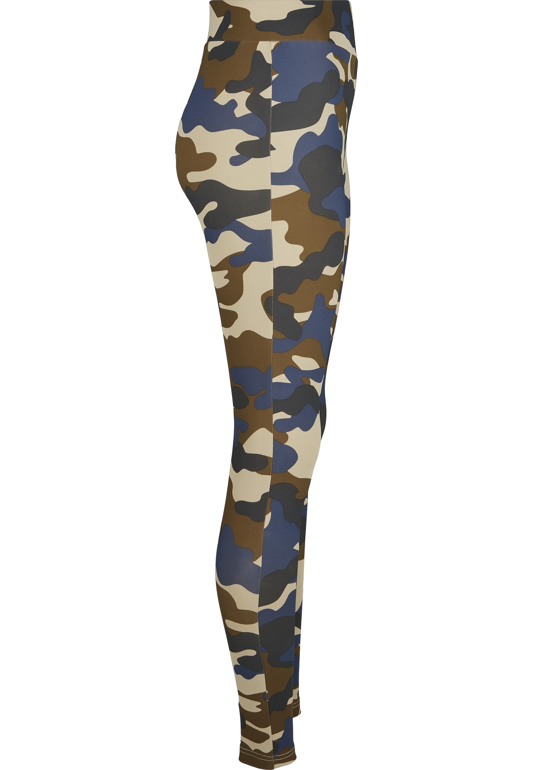 URBAN CLASSICS Leggings »Urban Classics Damen Ladies High Waist Camo Tech Leggings«