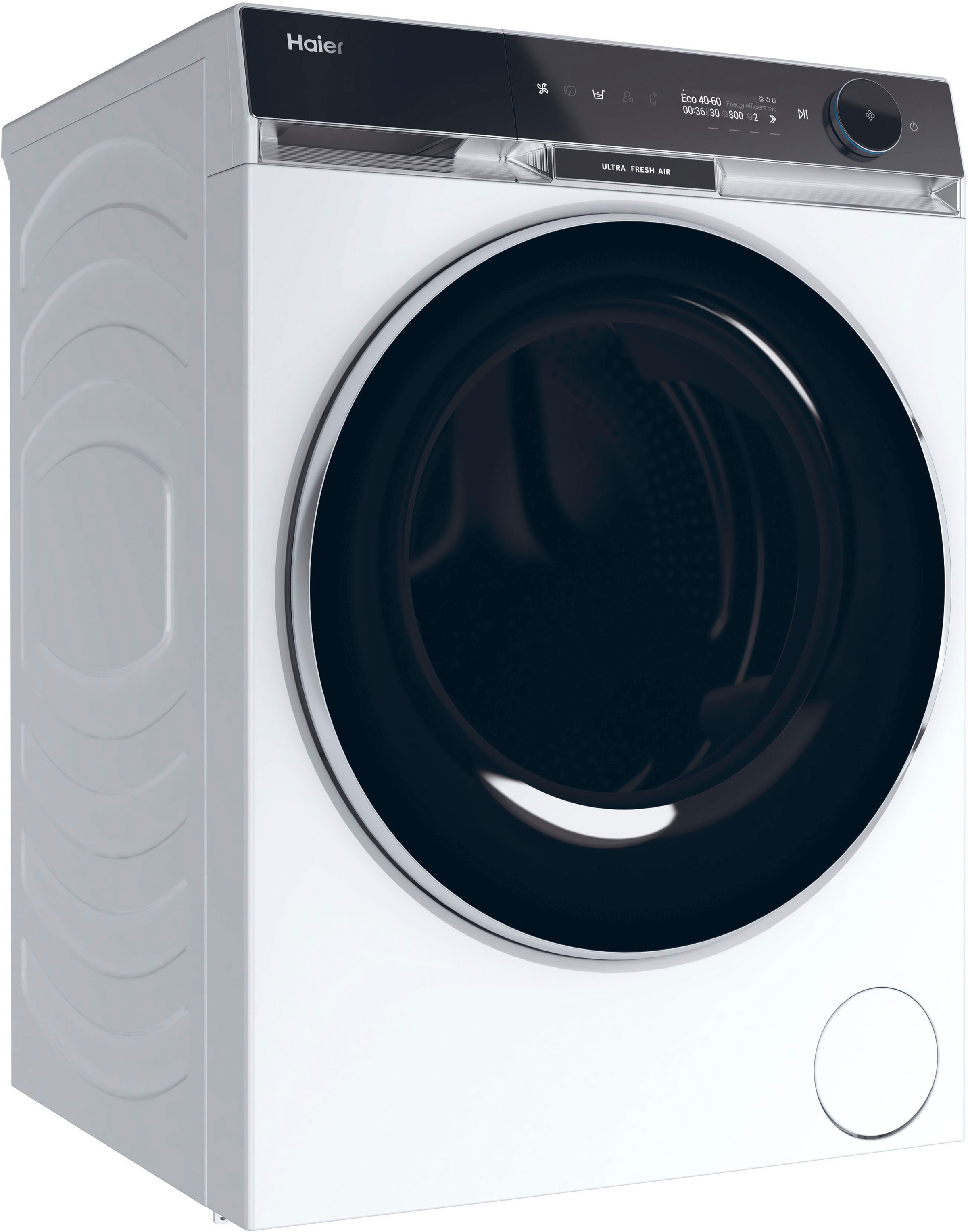 Haier Waschmaschine "HW100-BD14397U1", 10 kg, 1400 U/min, 10 kg, 1400 U/min, UltraFresh: Hält Wäsche 12 Stunden frisch