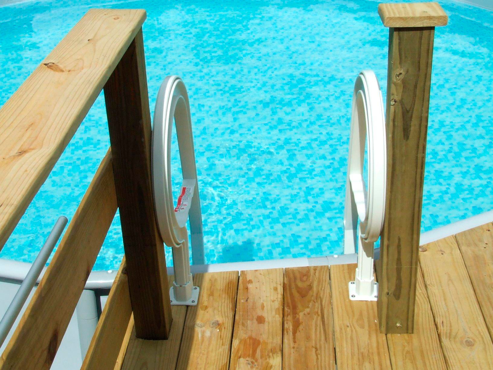 Interline Poolleiter »Kunststoff Einstiegsleiter 120/132 cm«, Höhe 120 cm