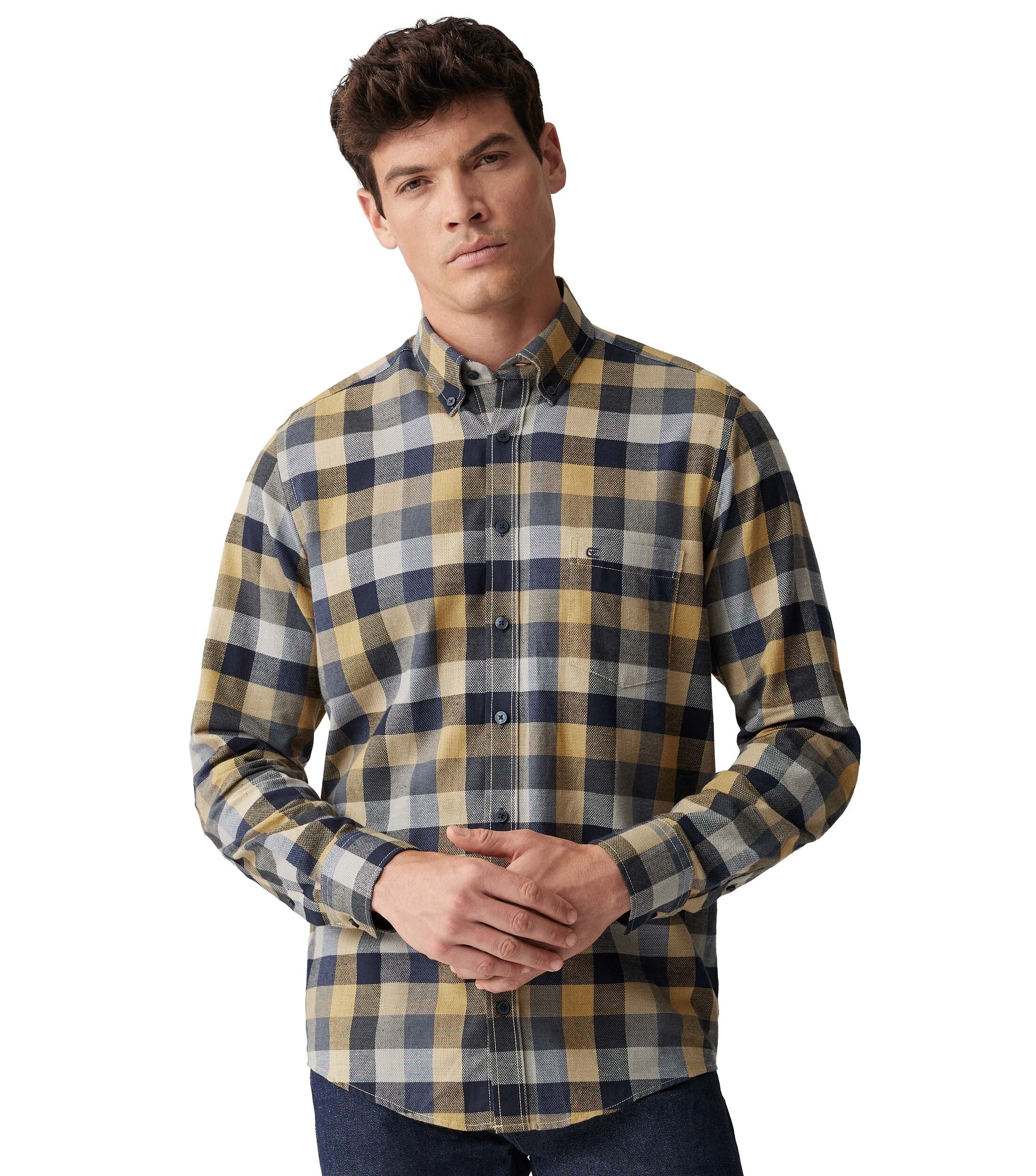 CASAMODA Langarmhemd »CASAMODA Freizeithemd kariert«