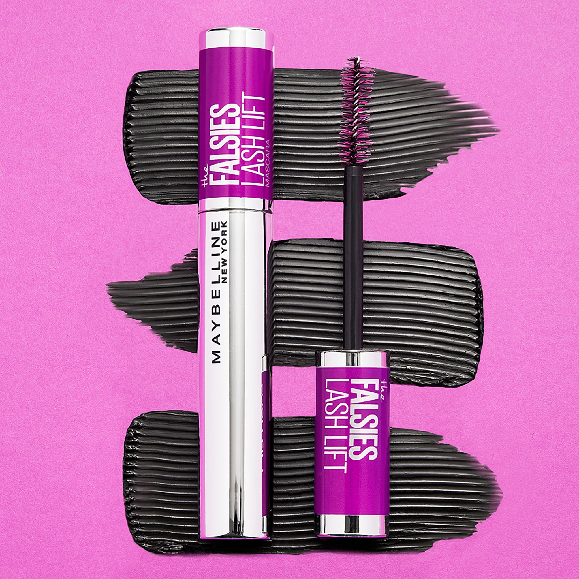 MAYBELLINE NEW YORK Mascara »Falsies Lash Lift«, mit wimpernverlängernden Fasern