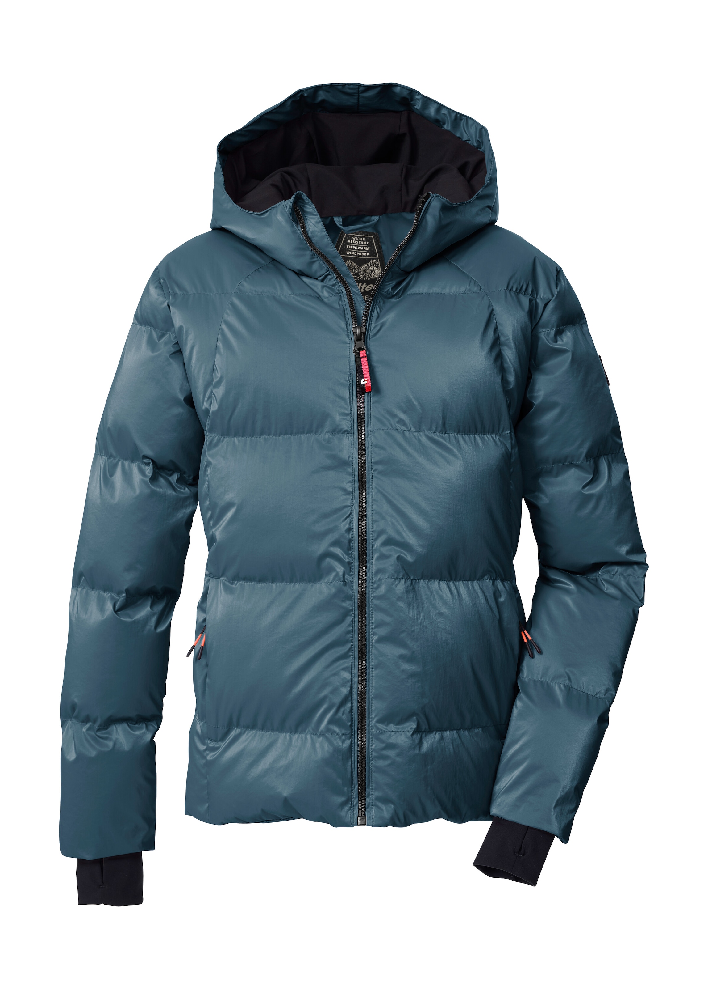 Killtec Steppjacke "KSW 210 GRLS QLTD JCKT" Metallische Optik, wasser- und windabweisend, Teflon EcoElite™