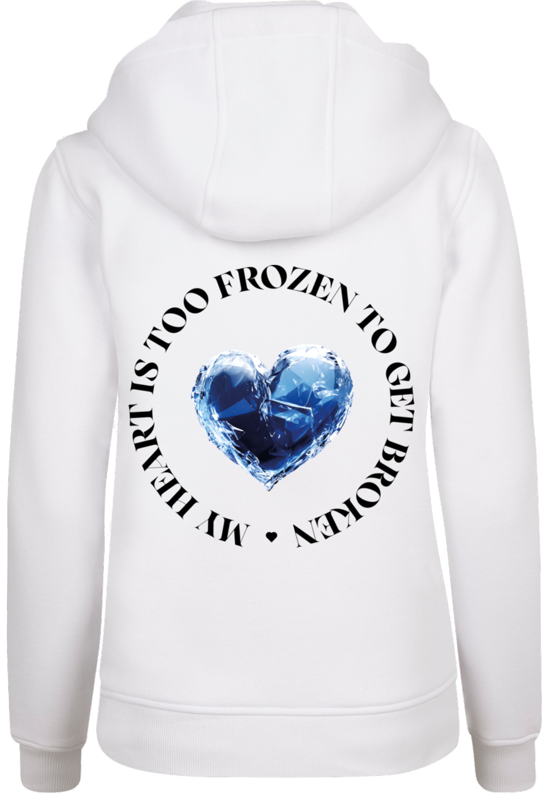 Miss Tee Kapuzensweatshirt "Miss Tee Damen Too Frozen Hoody" günstig online kaufen
