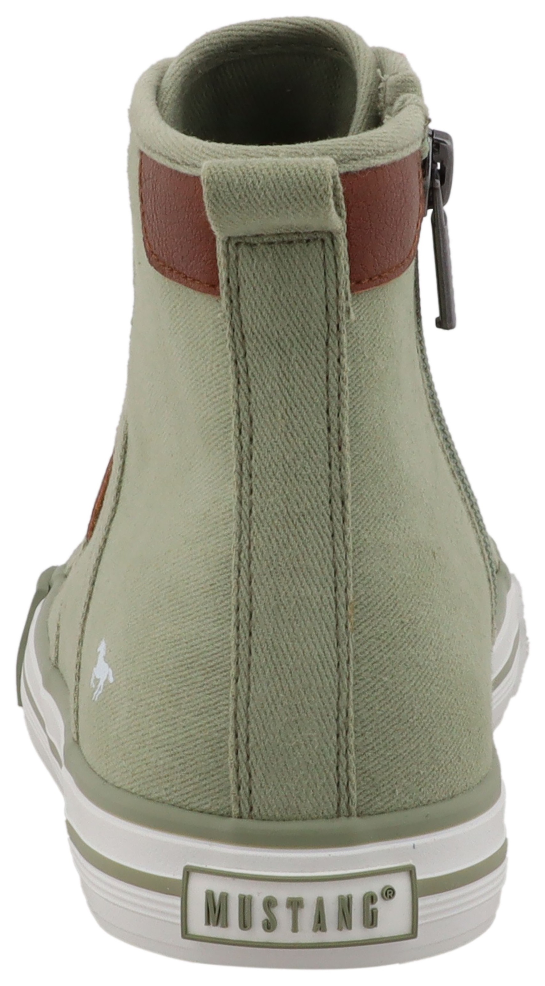 Mustang Shoes Plateausneaker "Winona" Freizeitschuh, High Top-Sneaker, Schn günstig online kaufen