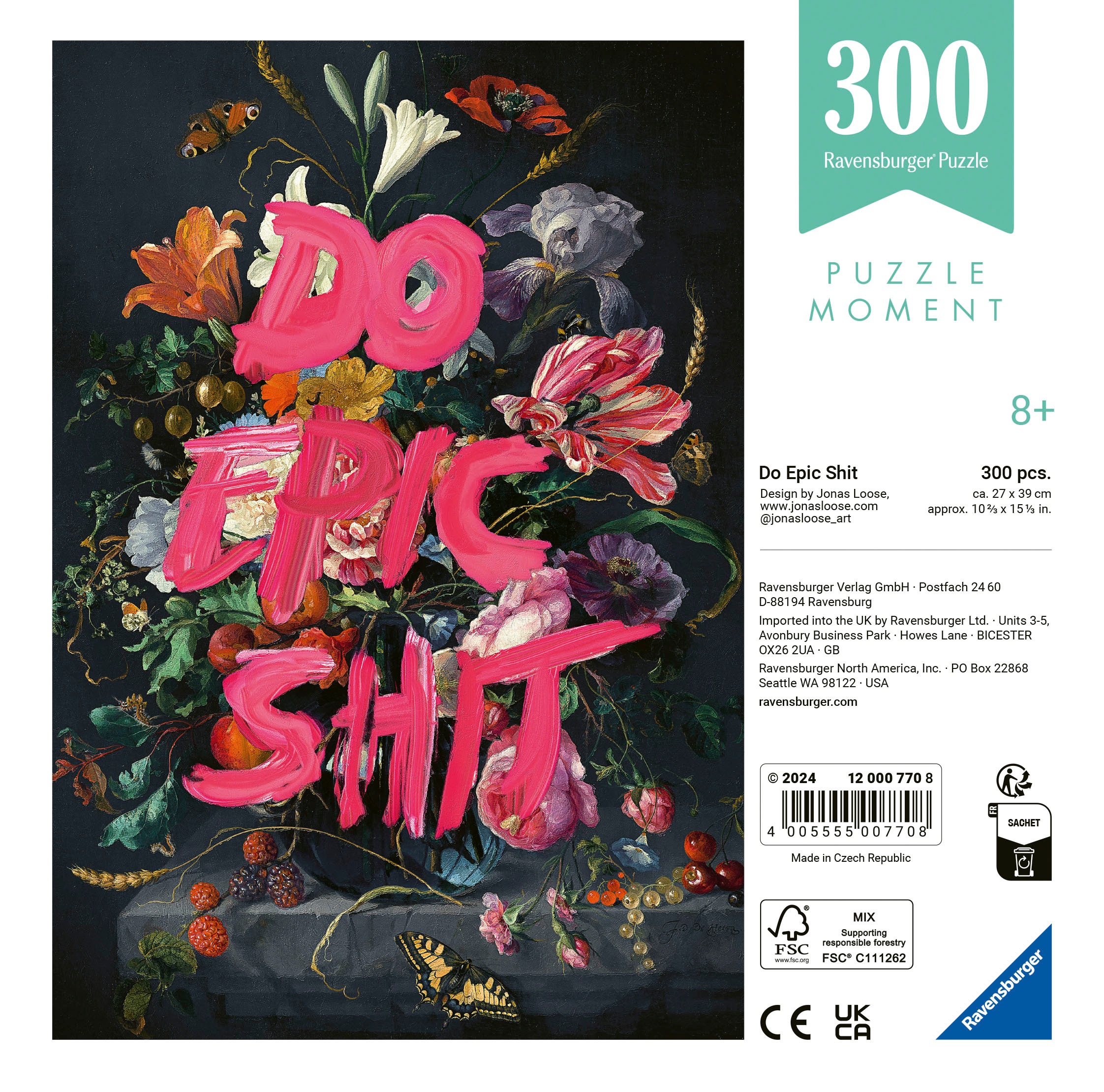 Ravensburger Puzzle »Do Epic Shit«, Made in Europe