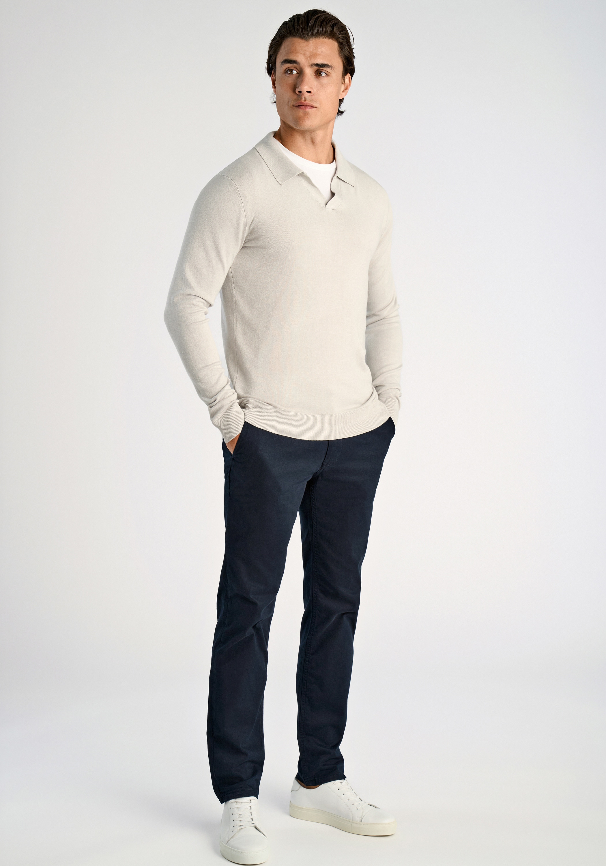 LINDBERGH Poloshirt »Lindbergh Strickpullover«