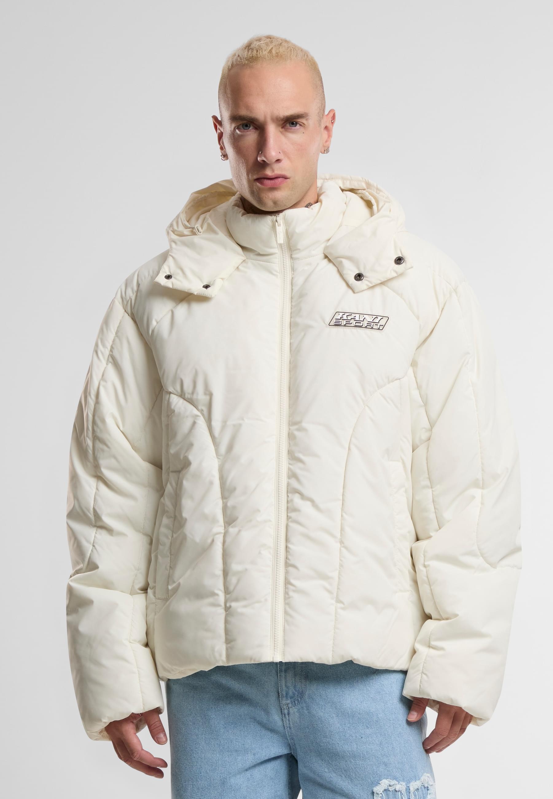 Karl Kani Winterjacke »Karl Kani KK Sport Patch Arctic Puffer Jacket«, (1 St.), mit Kapuze