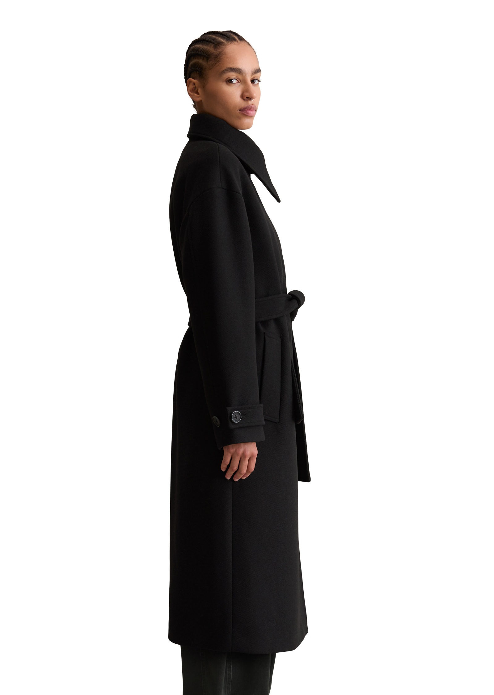 Marc OPolo DENIM Wollmantel "mit recycelter Wolle" günstig online kaufen