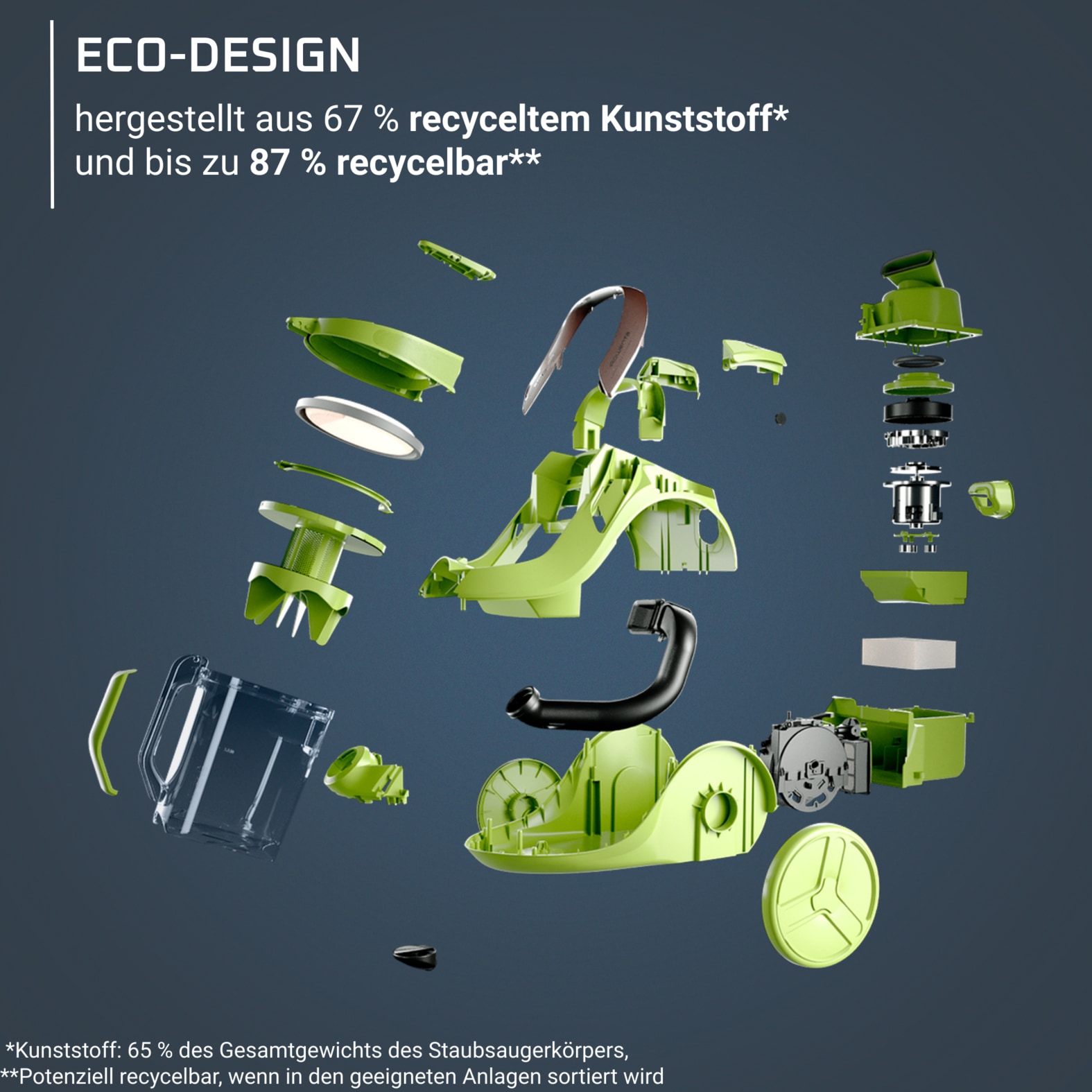 Rowenta Bodenstaubsauger "Green Force Cyclonic Max, beutellos mit XXL Fassu günstig online kaufen