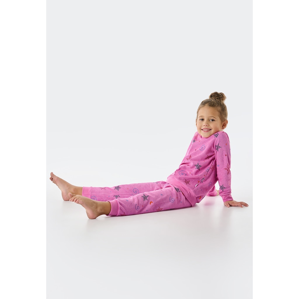 Schiesser Pyjama »"Girls World"«, (2 tlg.)