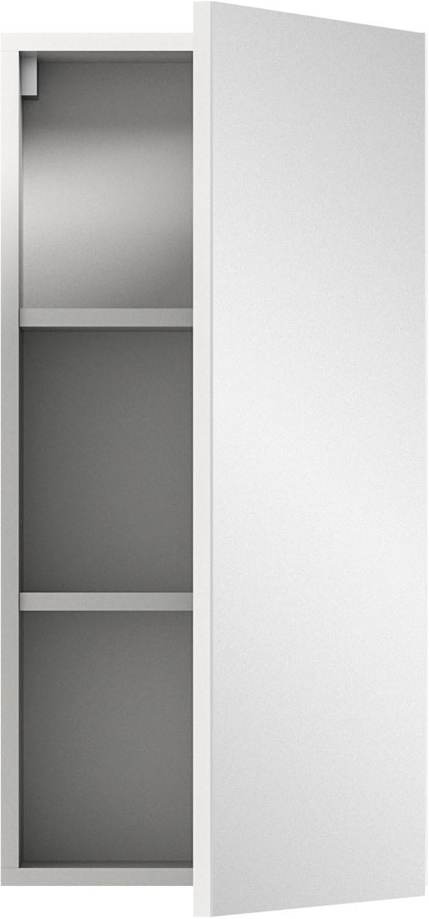 welltime Spiegelschrank »BIEL, TOPSELLER!, Breite 38 cm, 1 Tür, 2 Einlegeböden, 3 Fächer«, (1 St.), Badmöbel, Badschrank, Schrank, Wandschrank, Bad, Badezimmer