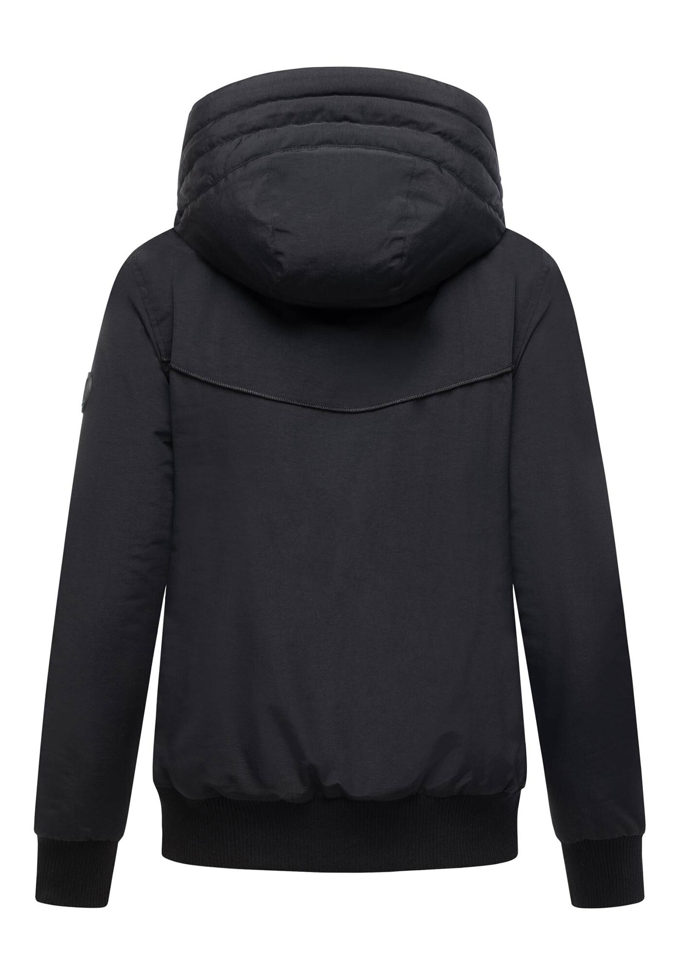 Marikoo Winterjacke »Mooni 16« Gefütterte Übergangsjacke mit Kapuze und Kordelzug