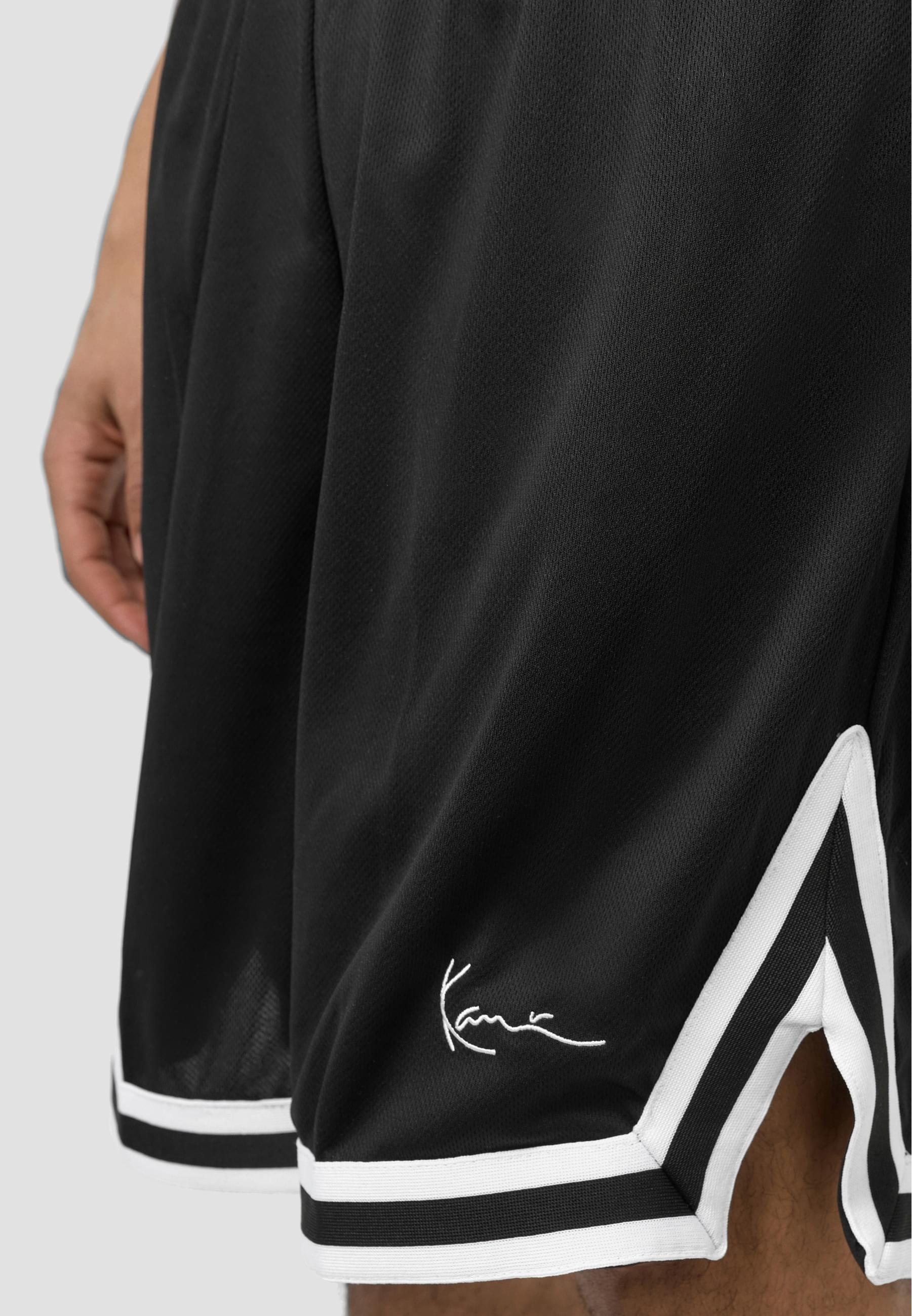 Karl Kani Stoffhose »Karl Kani Herren Signature Mesh Shorts«, (1 tlg.)