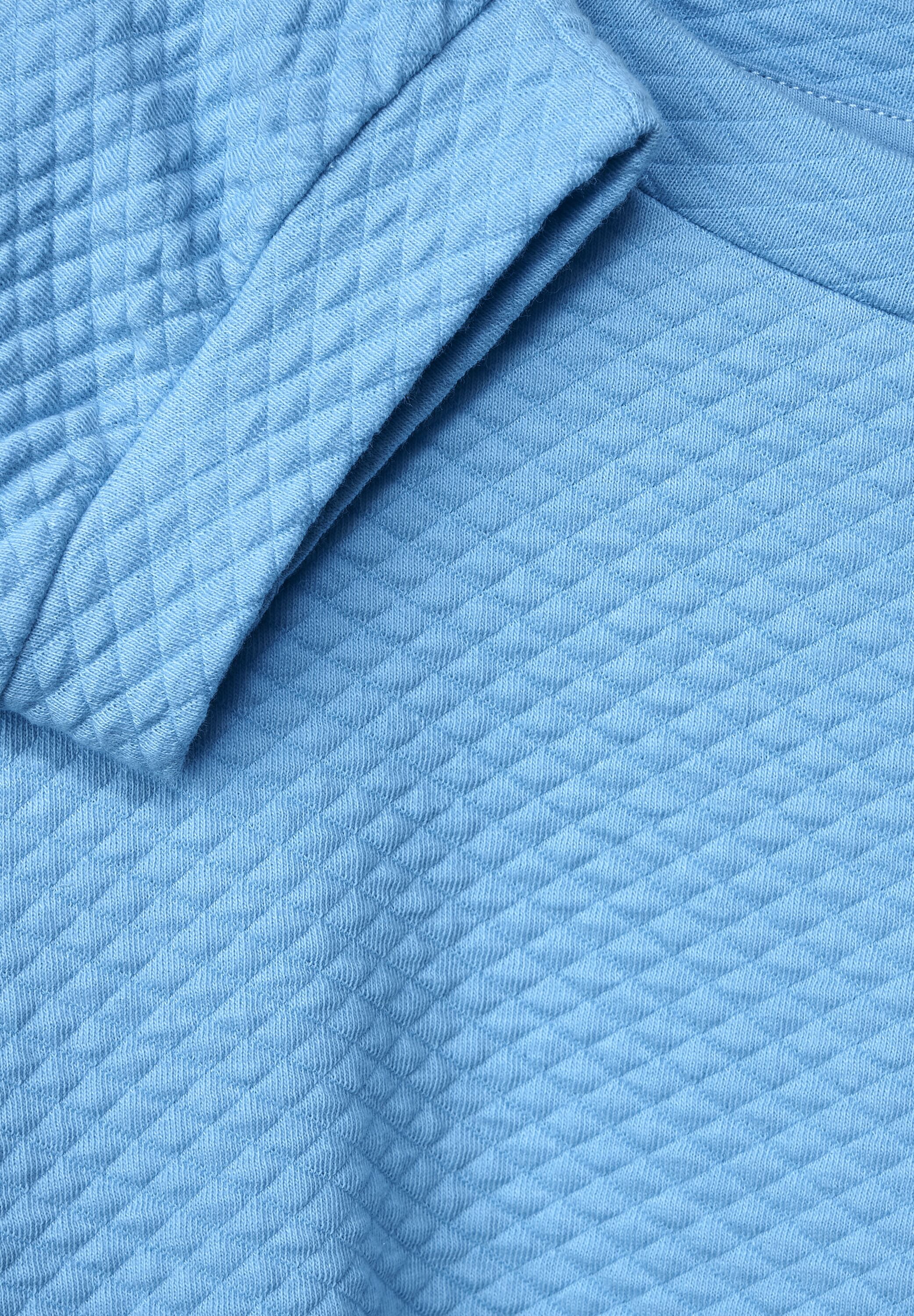 STREET ONE 3/4-Arm-Shirt, in Unifarbe