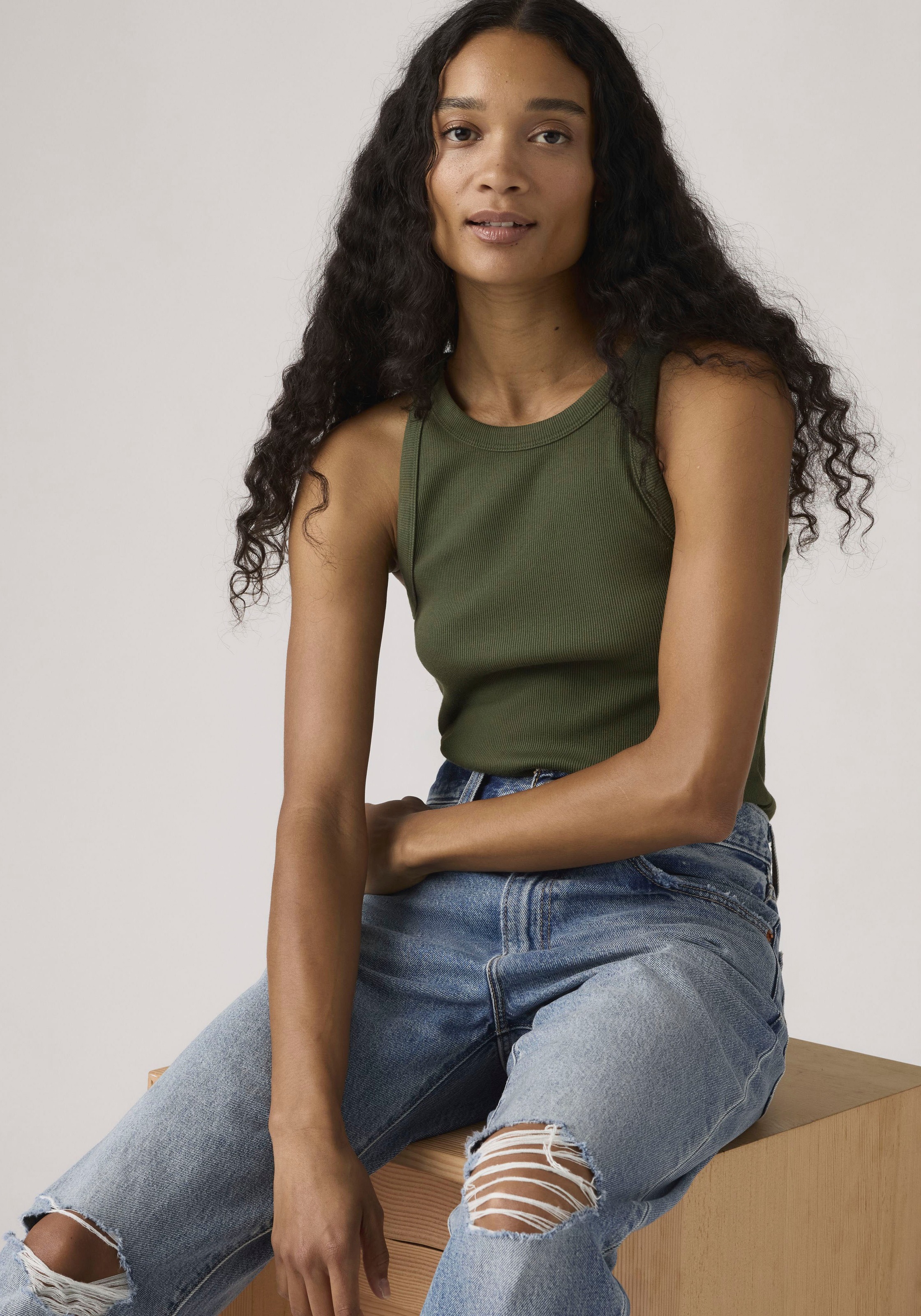 Levis Tanktop "ESSENTIAL RACER TANK" Slim Fit günstig online kaufen