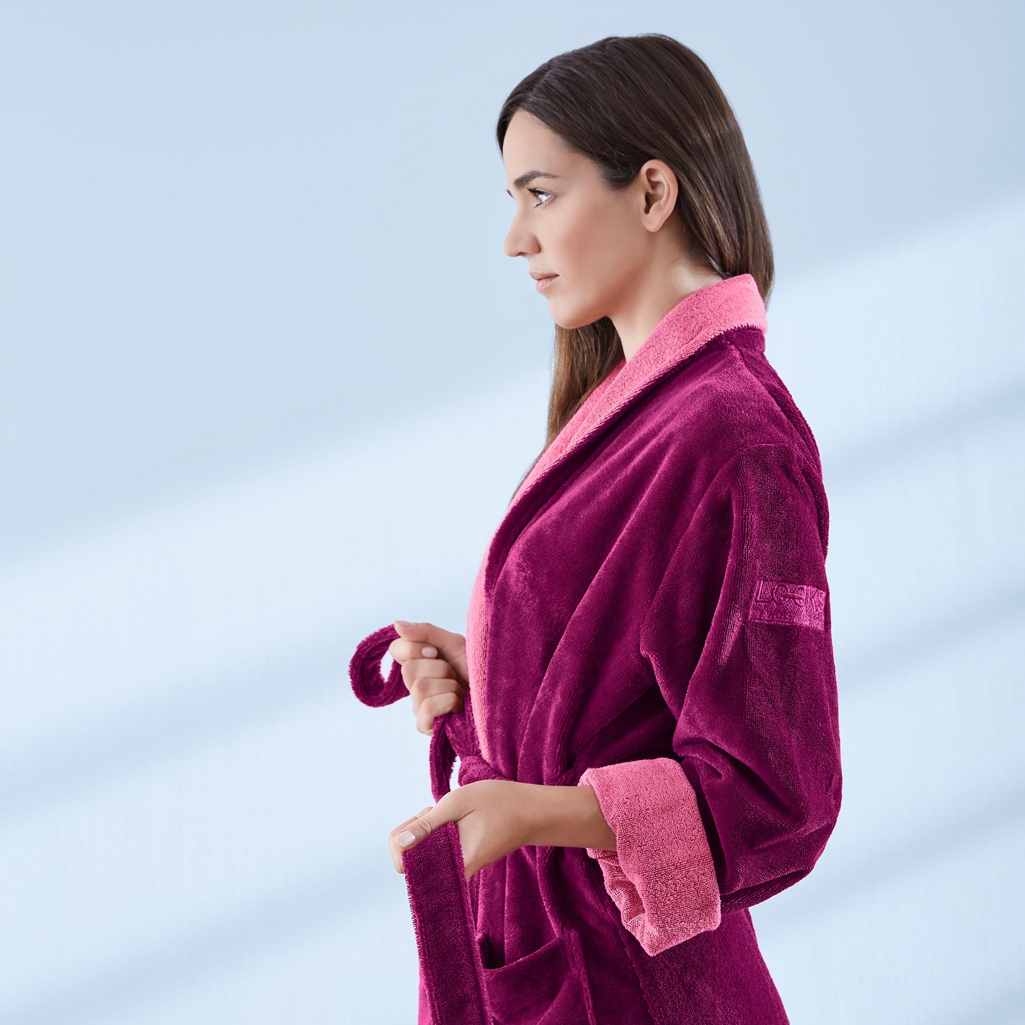 LOOKS by Wolfgang Joop Bademantel "Doubleface" Set, 1 Stk. mit Schalkragen, günstig online kaufen