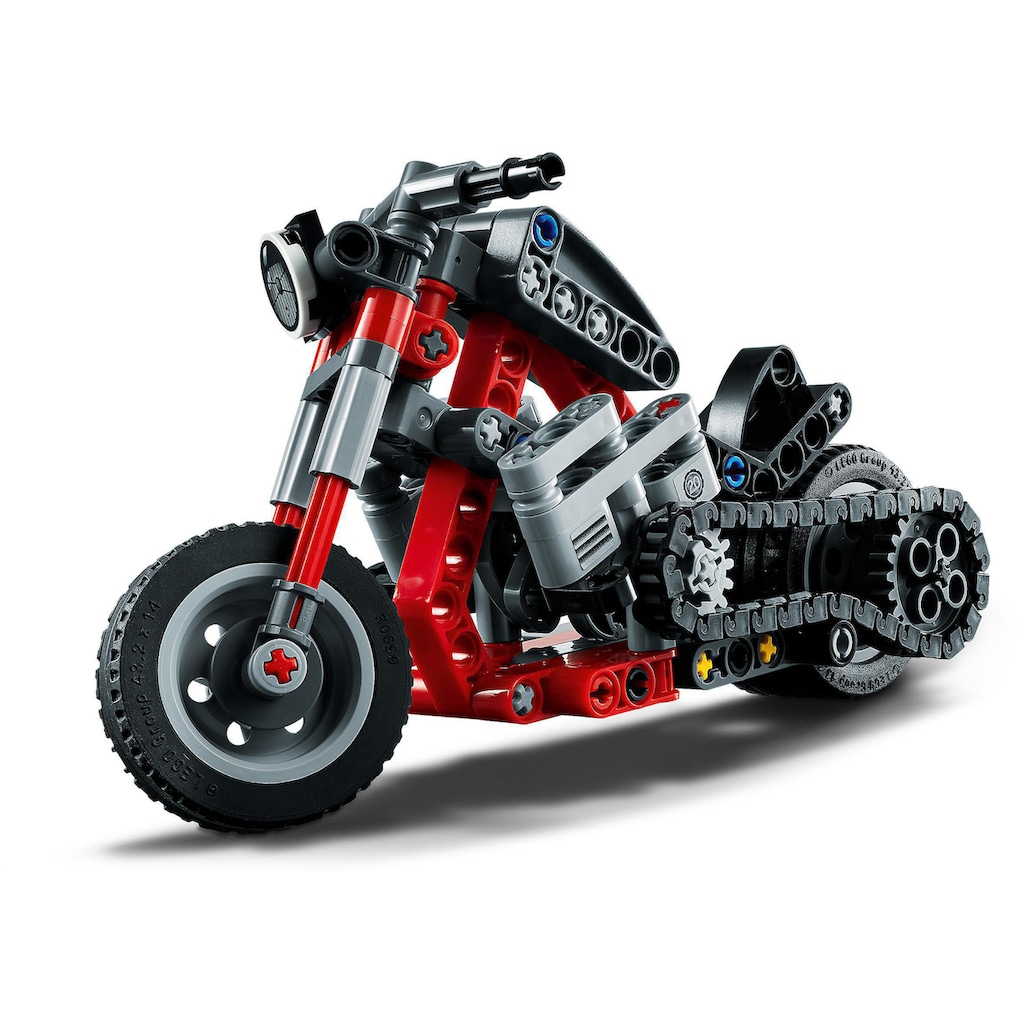 LEGO® Konstruktionsspielsteine »Chopper (42132), LEGO® Technic 2in1«, (163 St.)