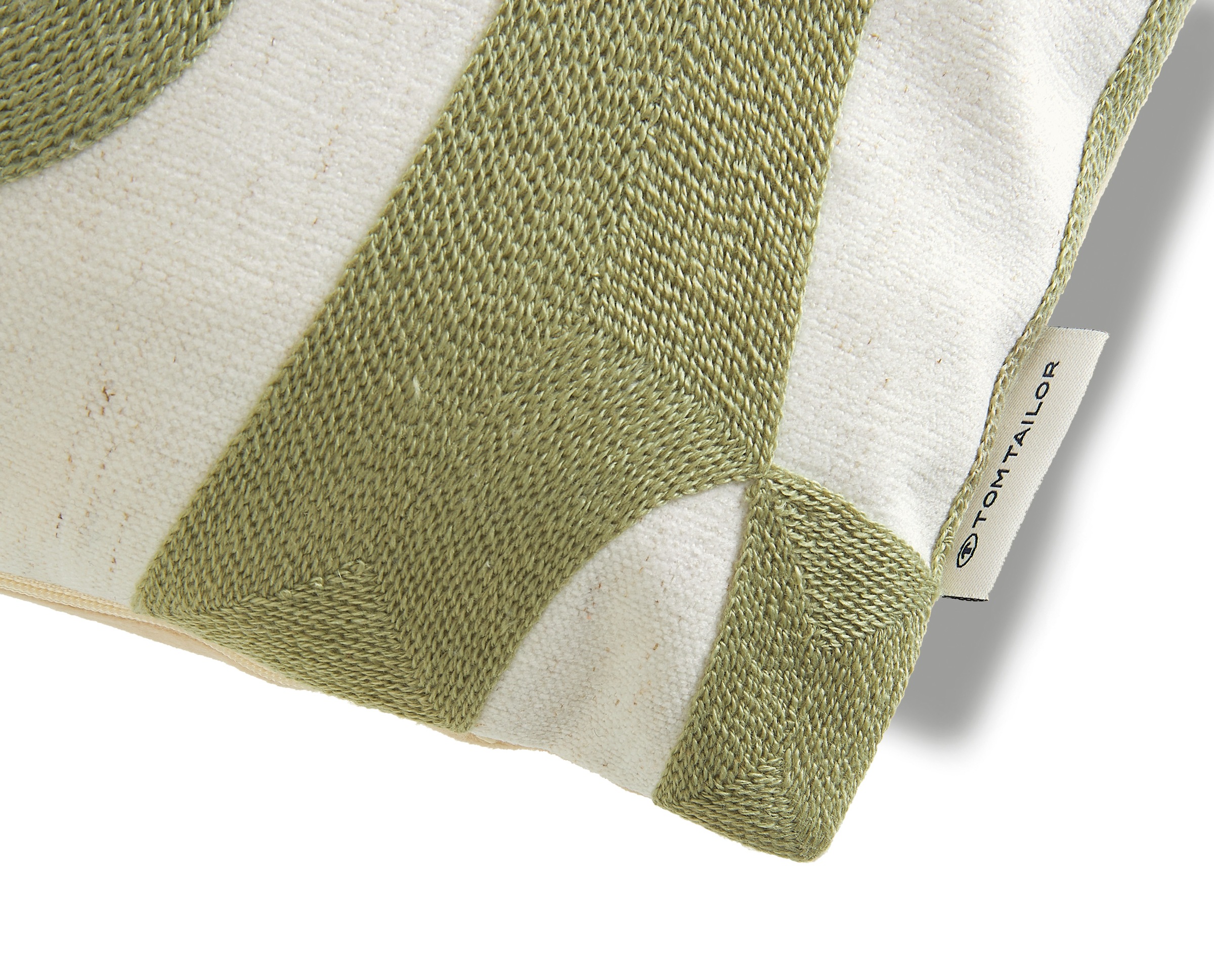 TOM TAILOR HOME Dekokissen »Organical«, bestickt